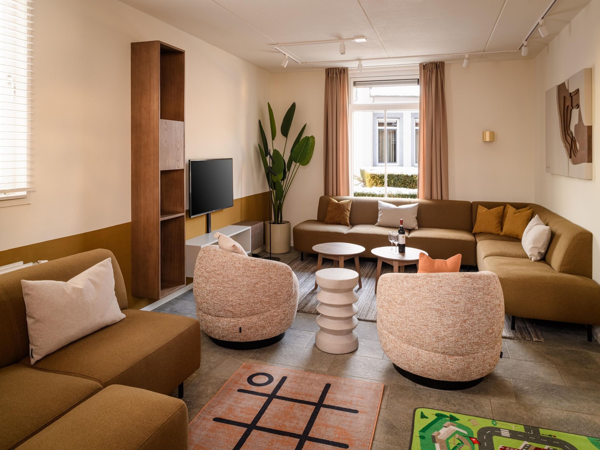 De woonkamer van Resort Maastricht 19 in Maastricht