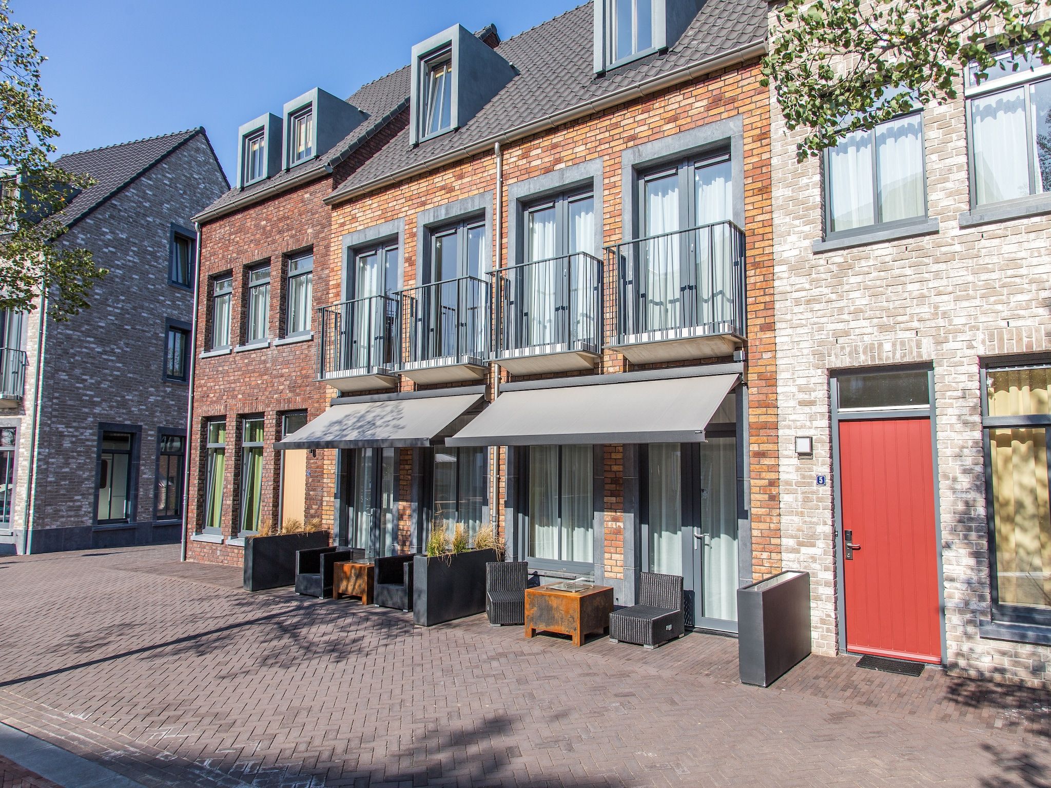 De buitenkant van Resort Maastricht 21 in Maastricht