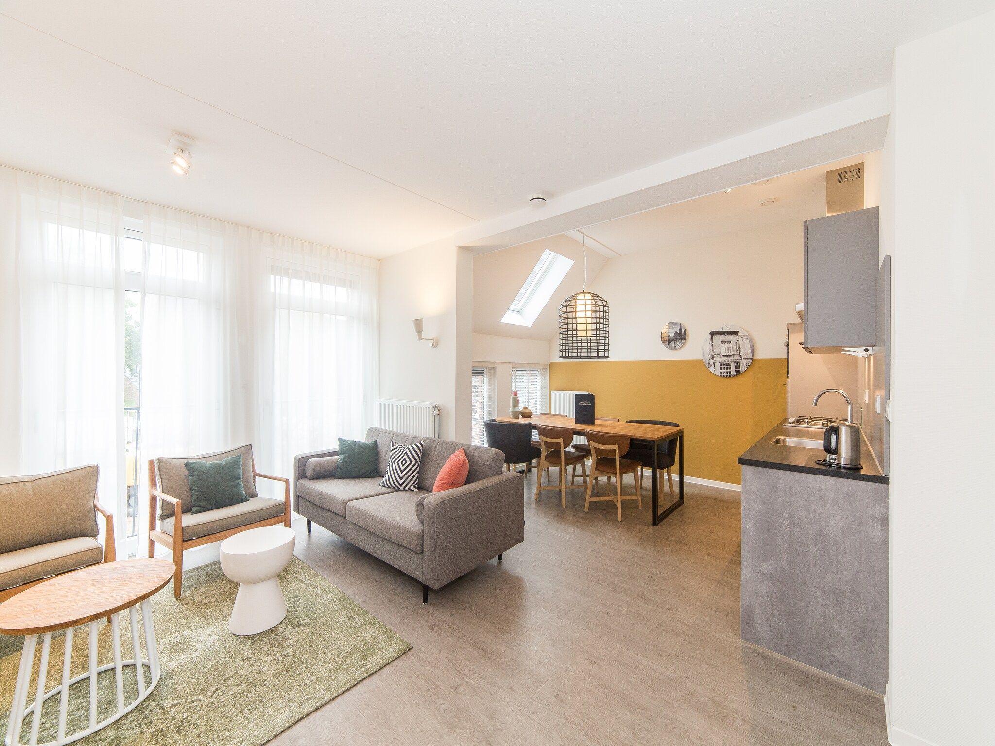 De woonkamer van Resort Maastricht 23 in Maastricht