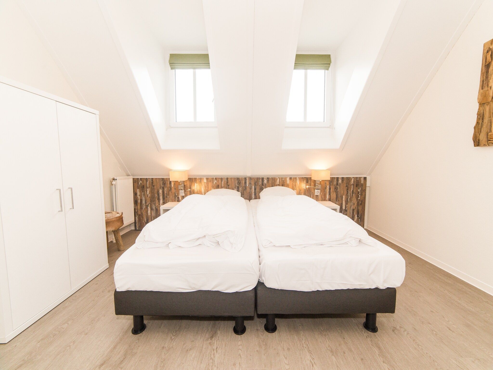 Een slaapkamer van Resort Maastricht 23 in Maastricht