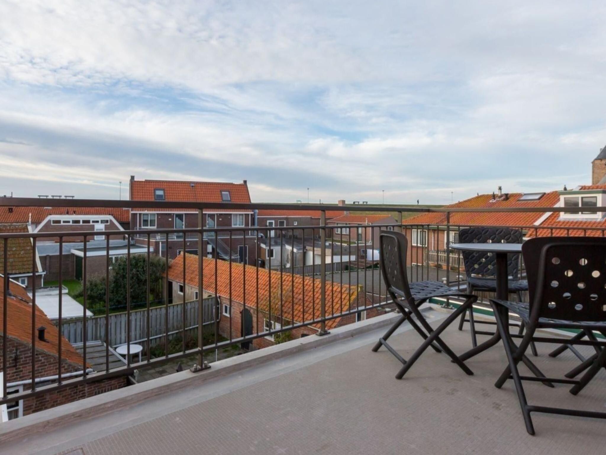 Het terras van Aparthotel Zoutelande - 6 pers luxe appartement huisdier in Zoutelande
