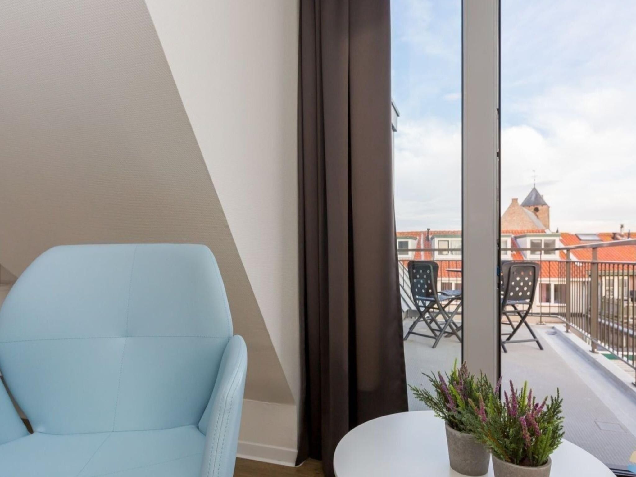 Het uitzicht vanaf Aparthotel Zoutelande - 6 pers luxe appartement huisdier in Zoutelande