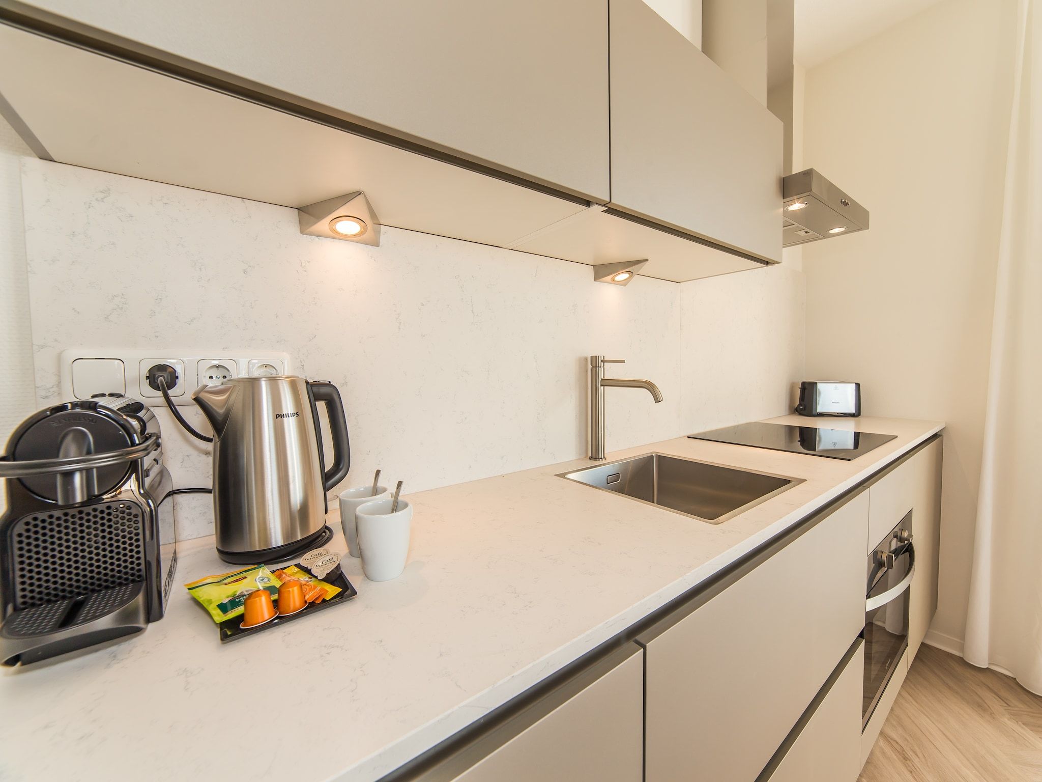 De keuken van Resort Maastricht - Prins van Oranje 2 in Maastricht