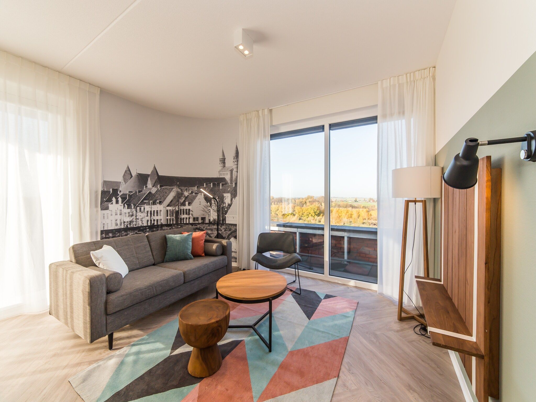De woonkamer van Resort Maastricht - Prins van Oranje 3 in Maastricht