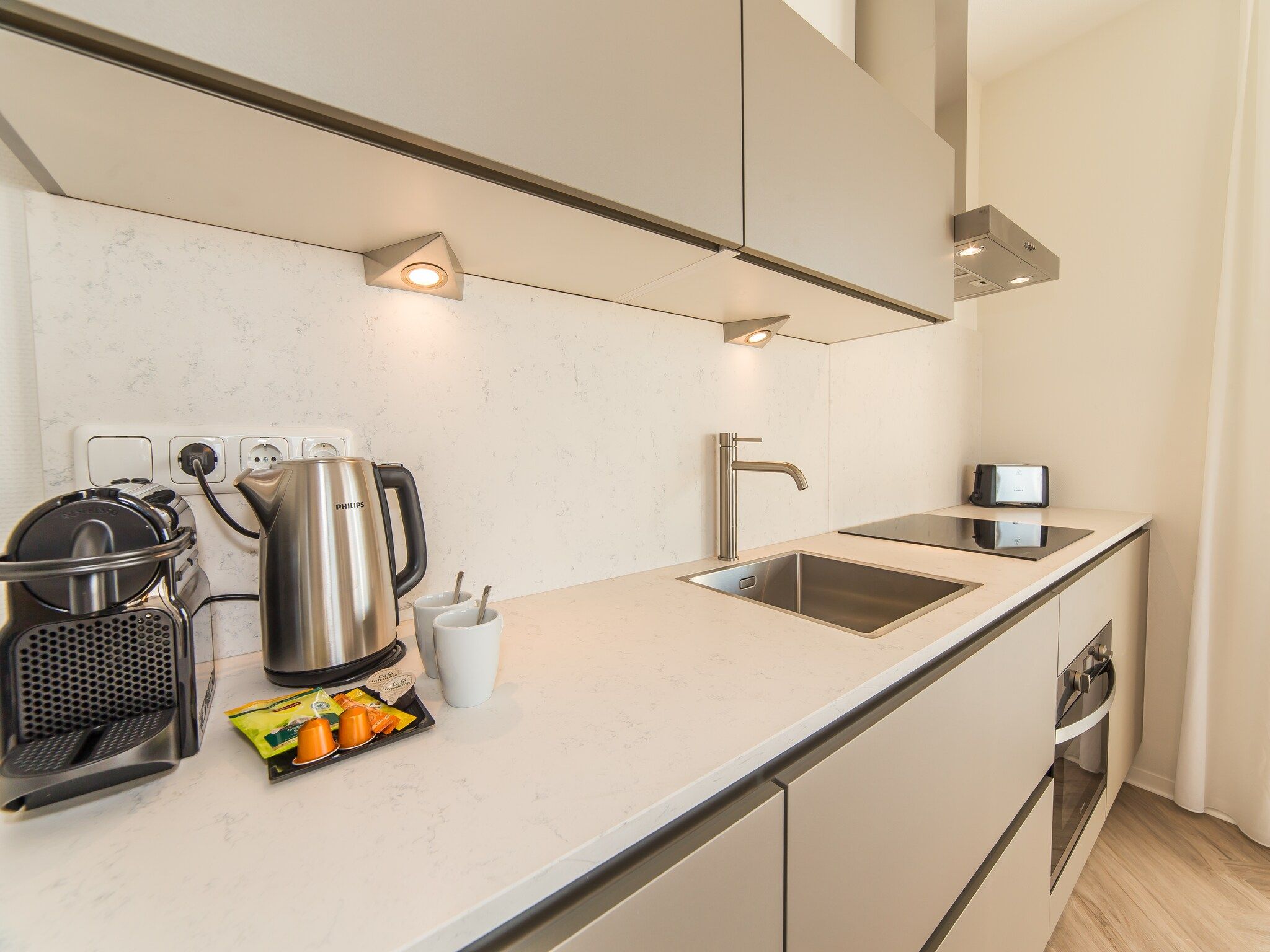 De keuken van Resort Maastricht - Prins van Oranje 1 in Maastricht