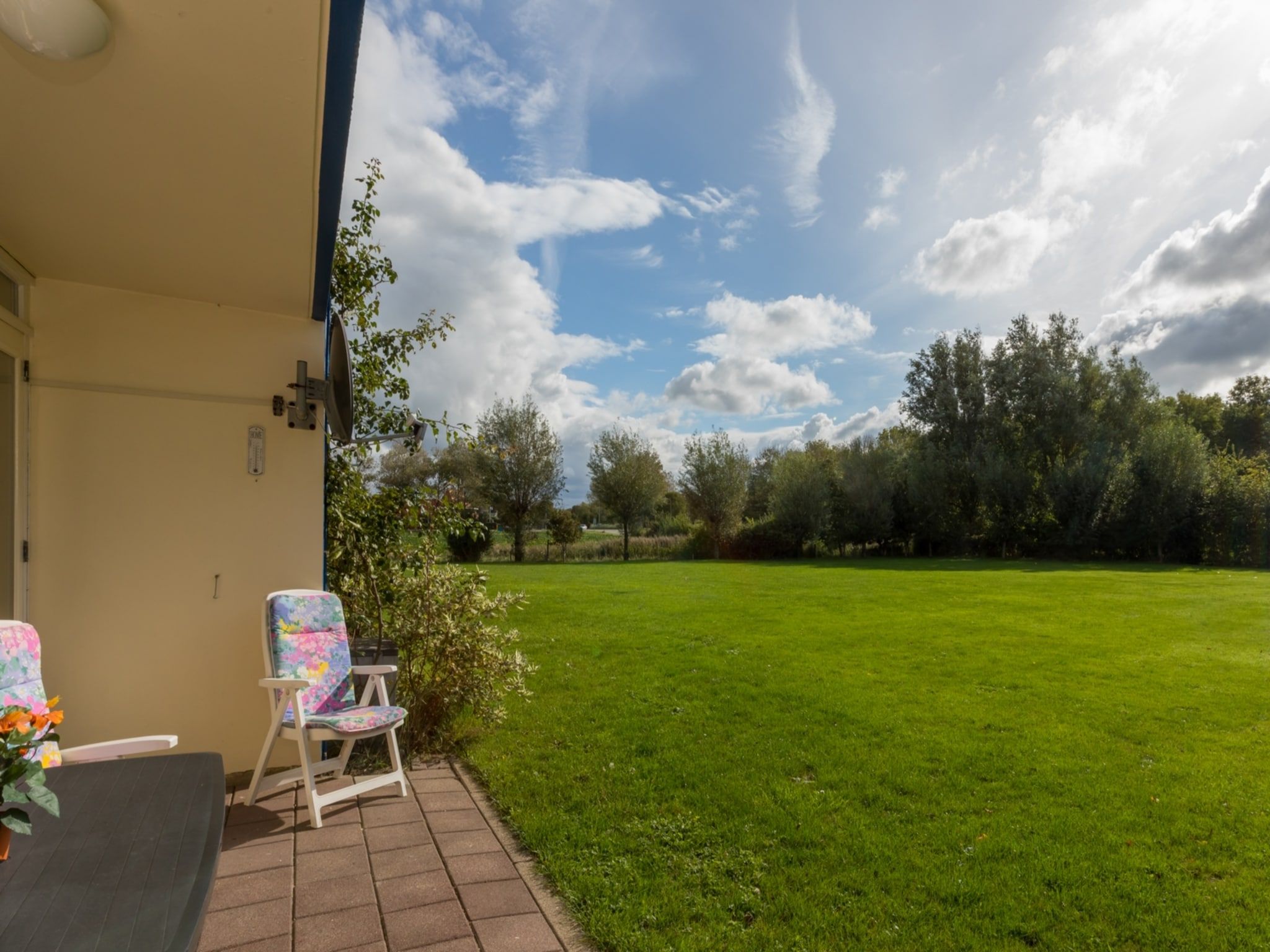 Het uitzicht vanaf Appartement - Burg van Woelderenlaan 100-2 in Walcheren