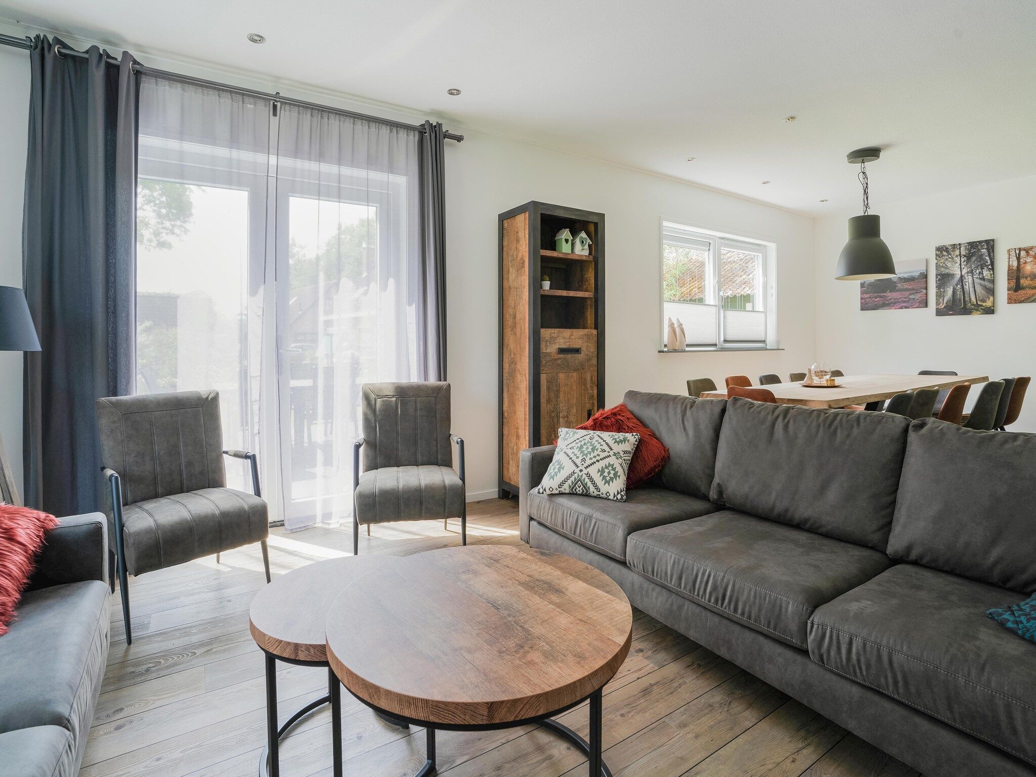 De woonkamer van Sallands Genieten in Lemele