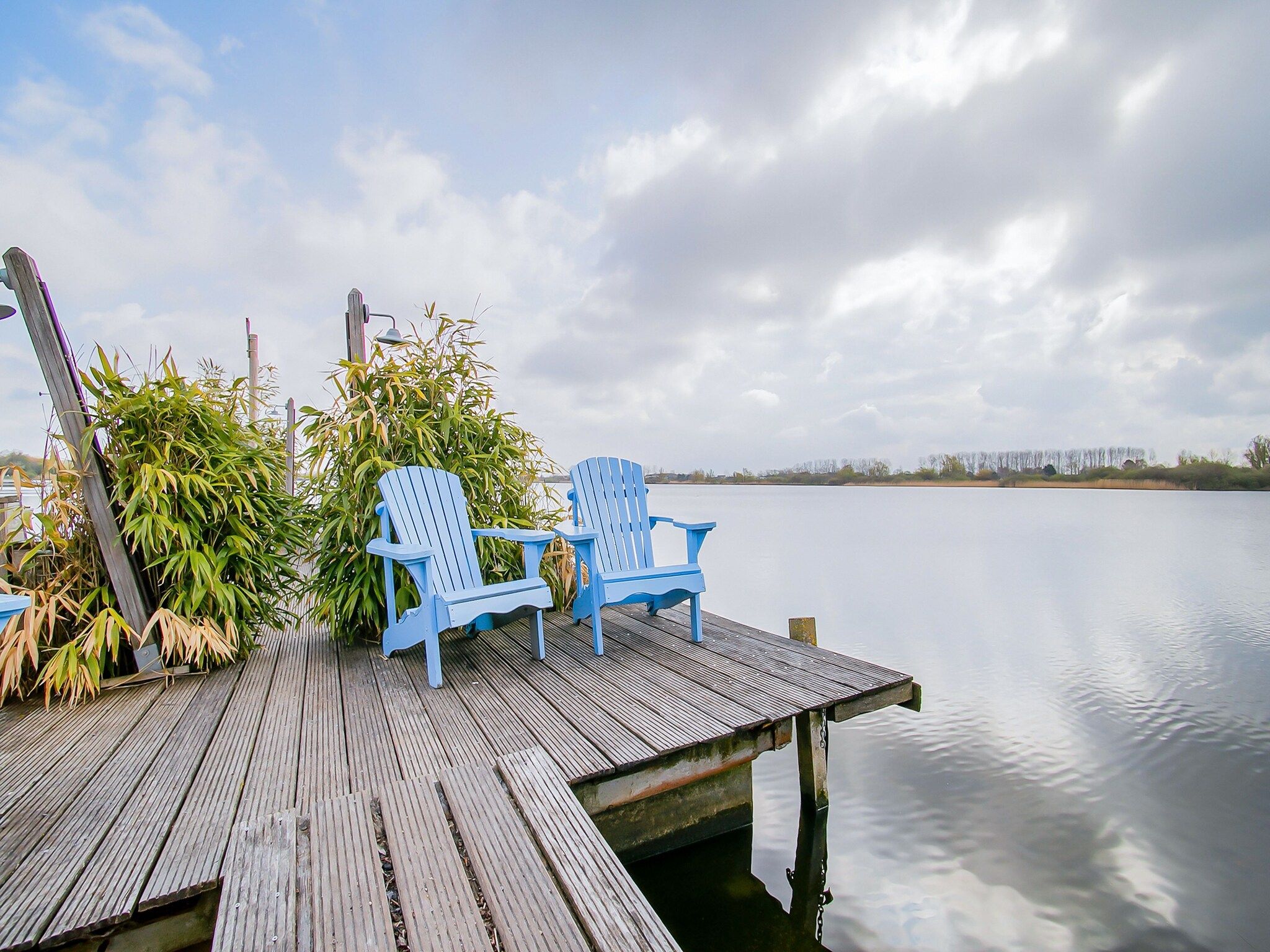 Het terras van Royal Palm in Noordwijkerhout