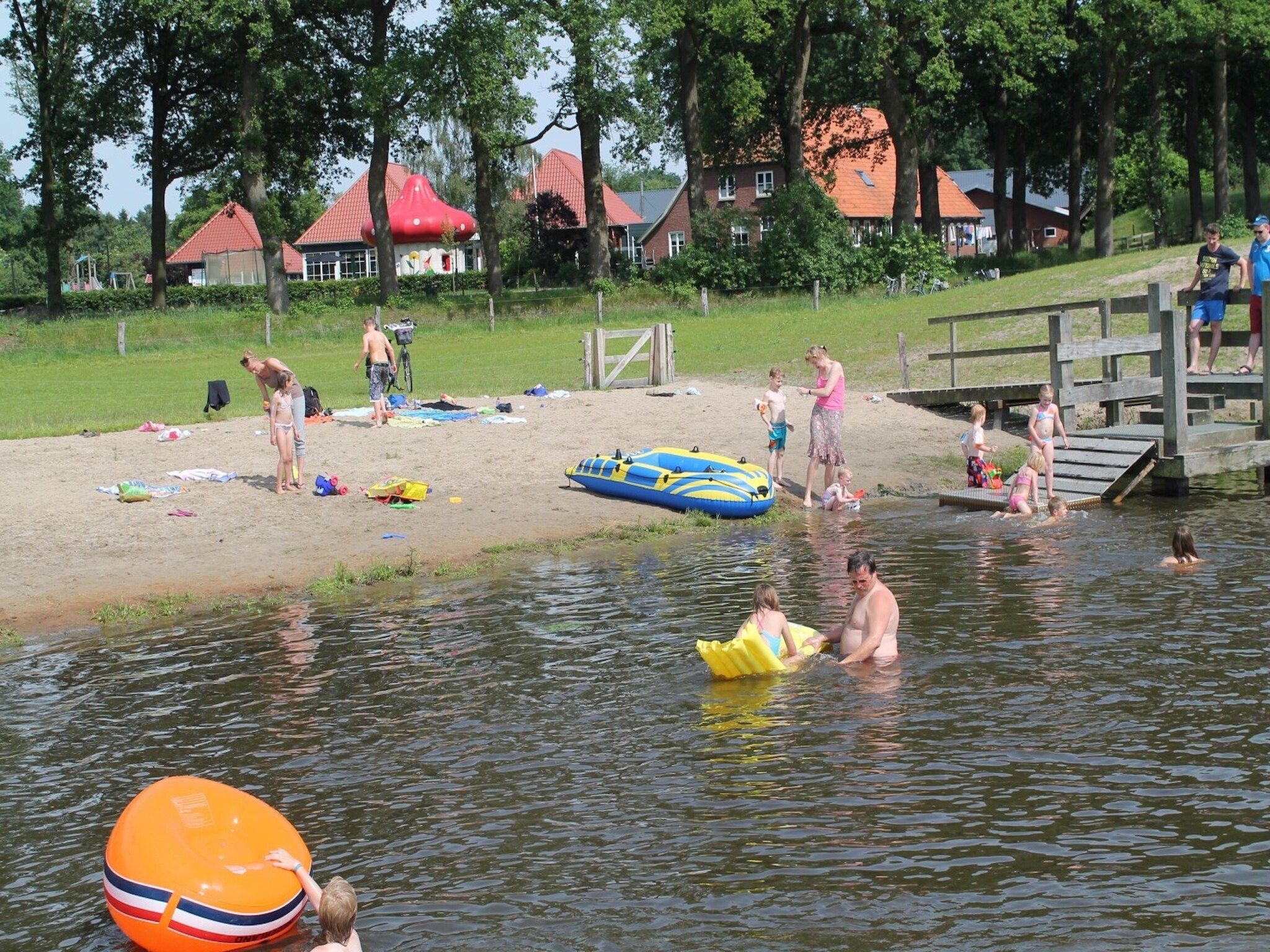 Parkfaciliteiten bij De Grimberghoeve 1 in Notter