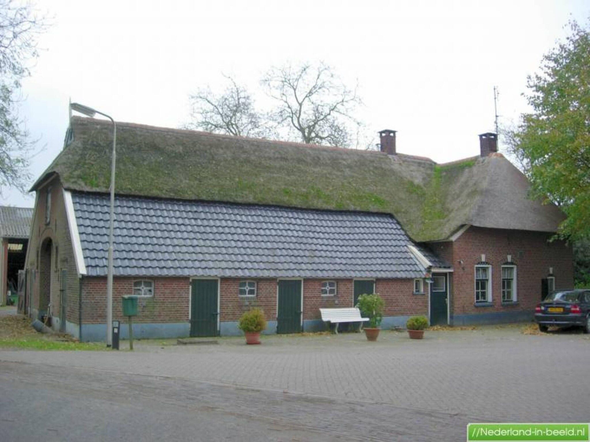 De omgeving van De Grimberghoeve 1 in Notter