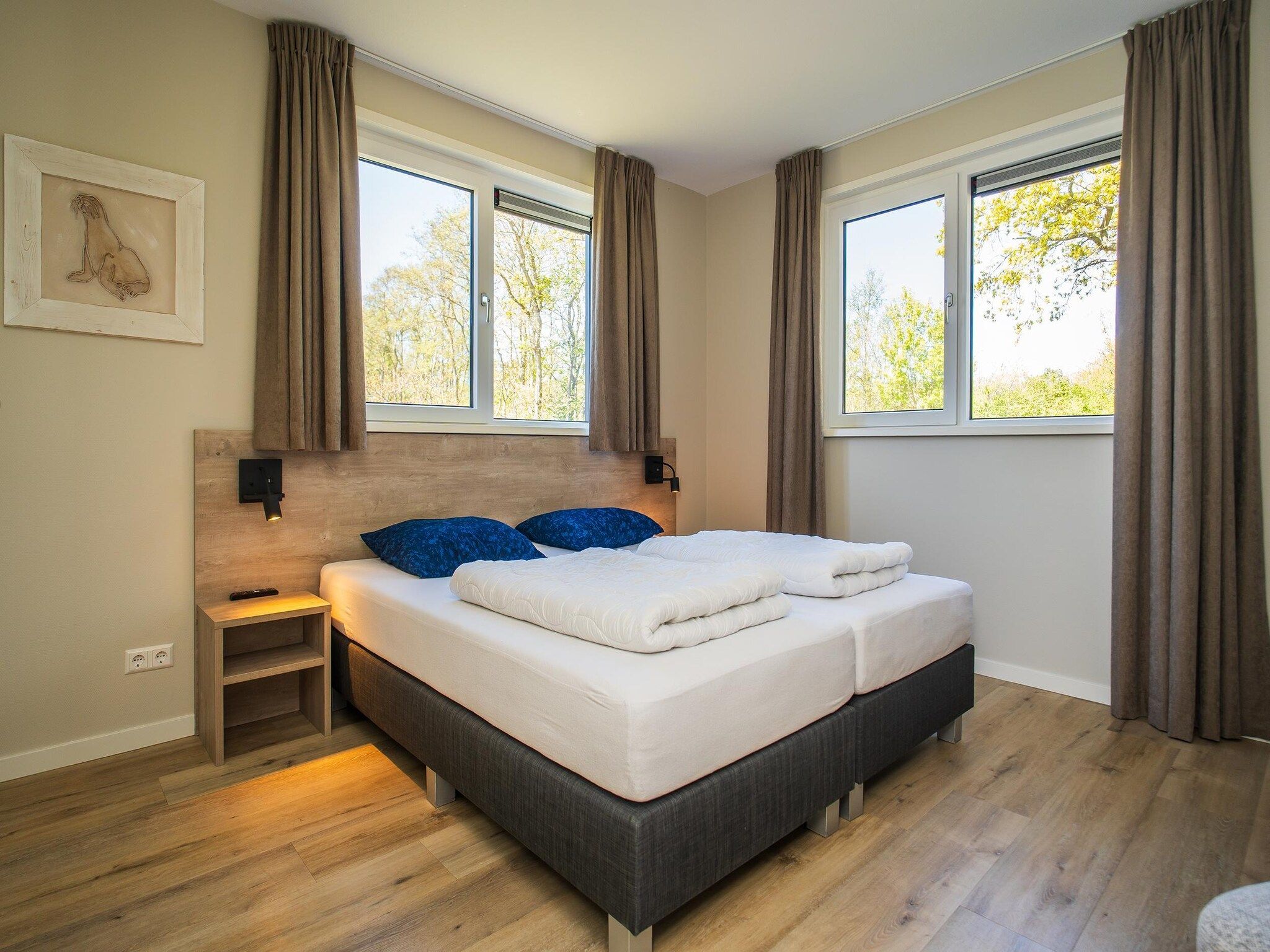 Een slaapkamer van So What 21 in De Koog Texel