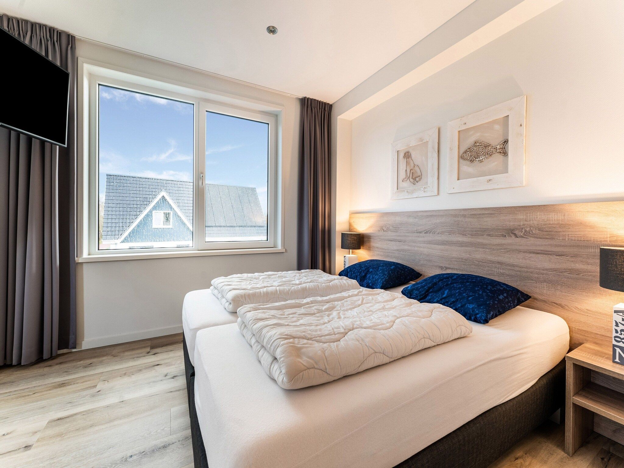 Een slaapkamer van So What 21A in De Koog Texel