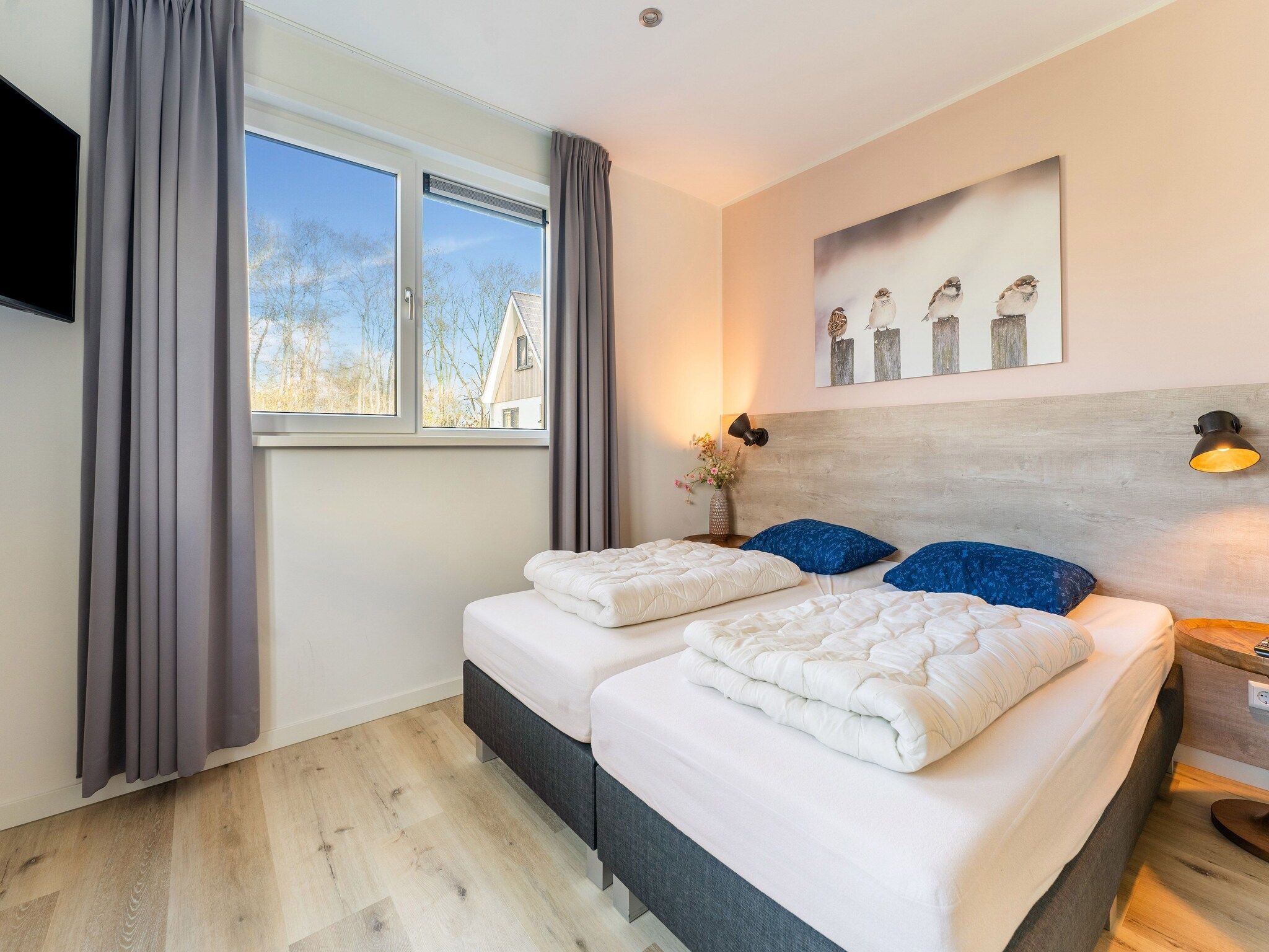 Een slaapkamer van So What 35A in De Koog Texel