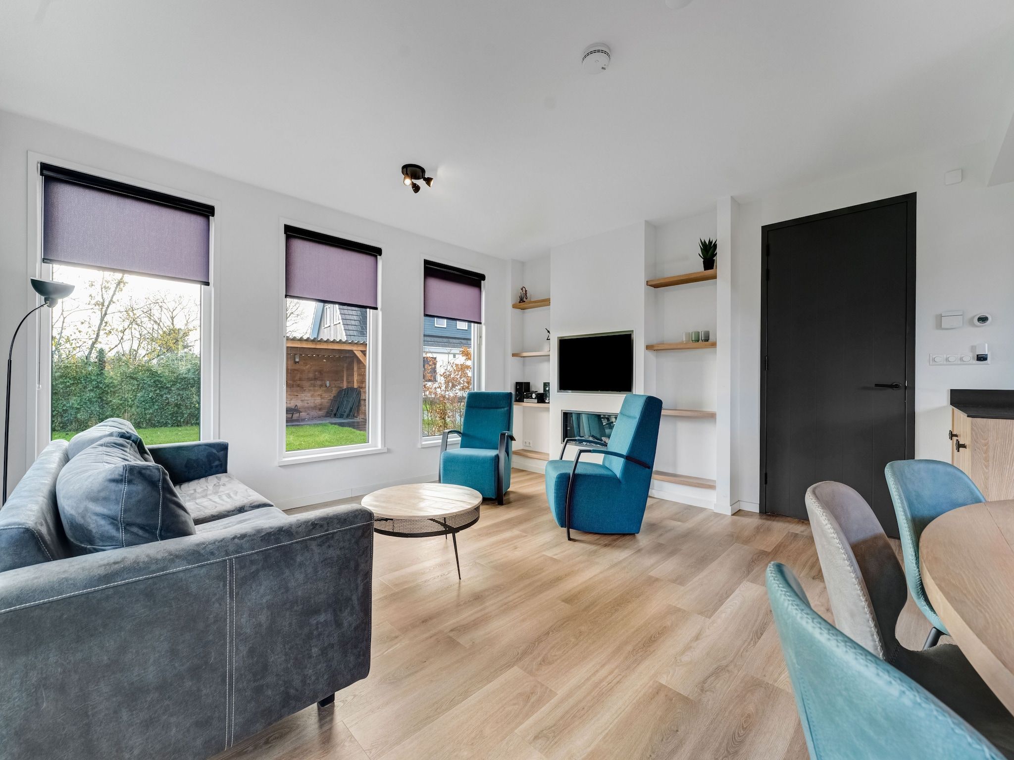 De woonkamer van So What 37 in De Koog Texel