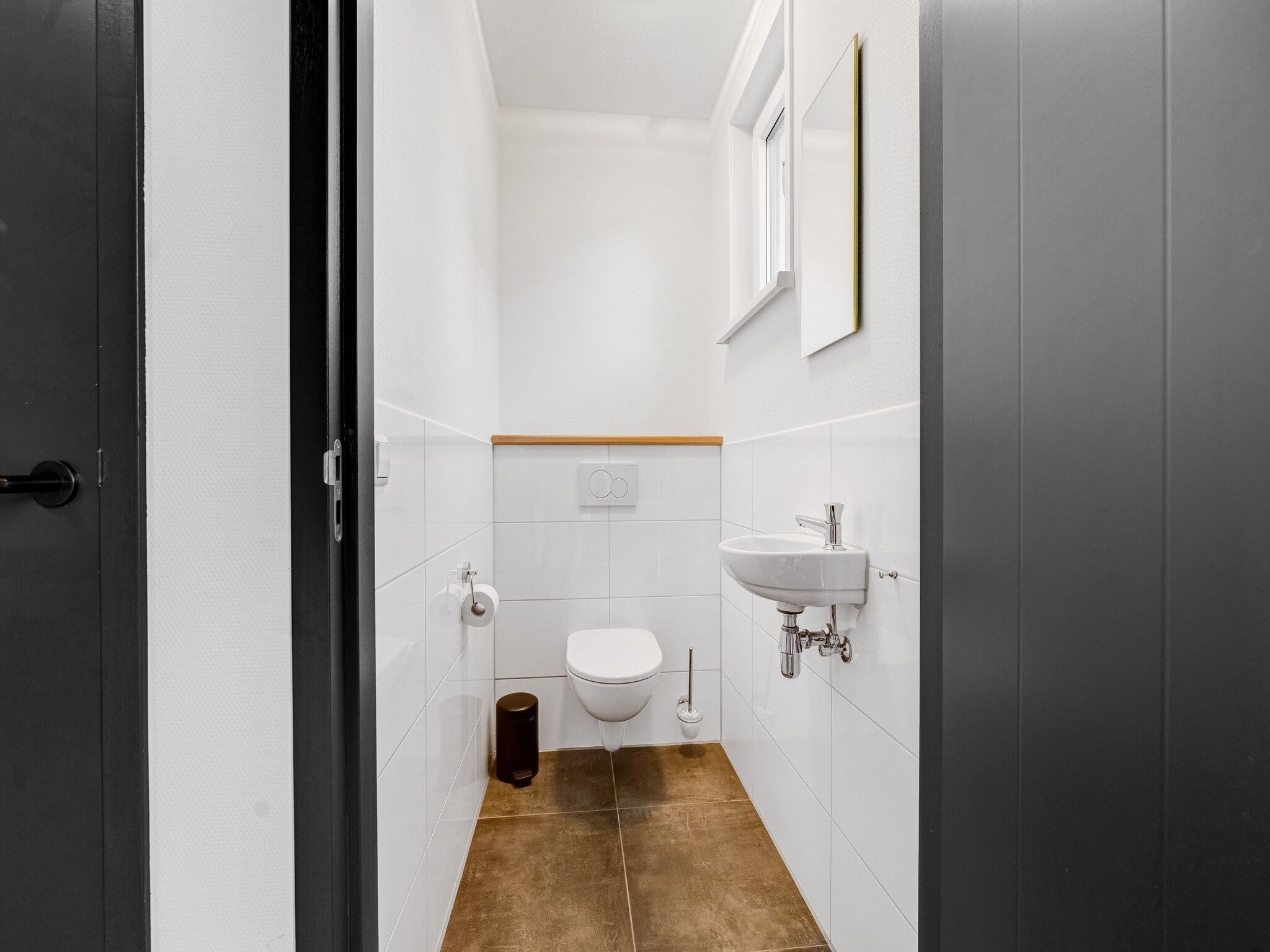 De badkamer van So What 37 in De Koog Texel
