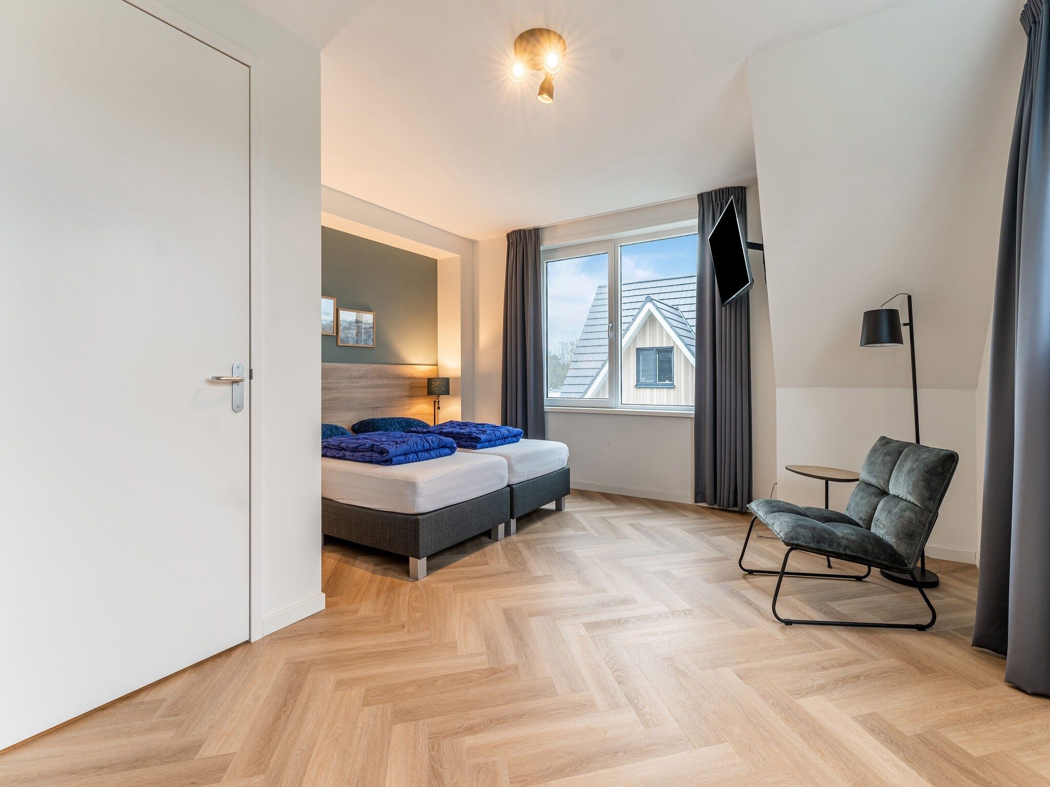 Een slaapkamer van So What 39 in De Koog Texel