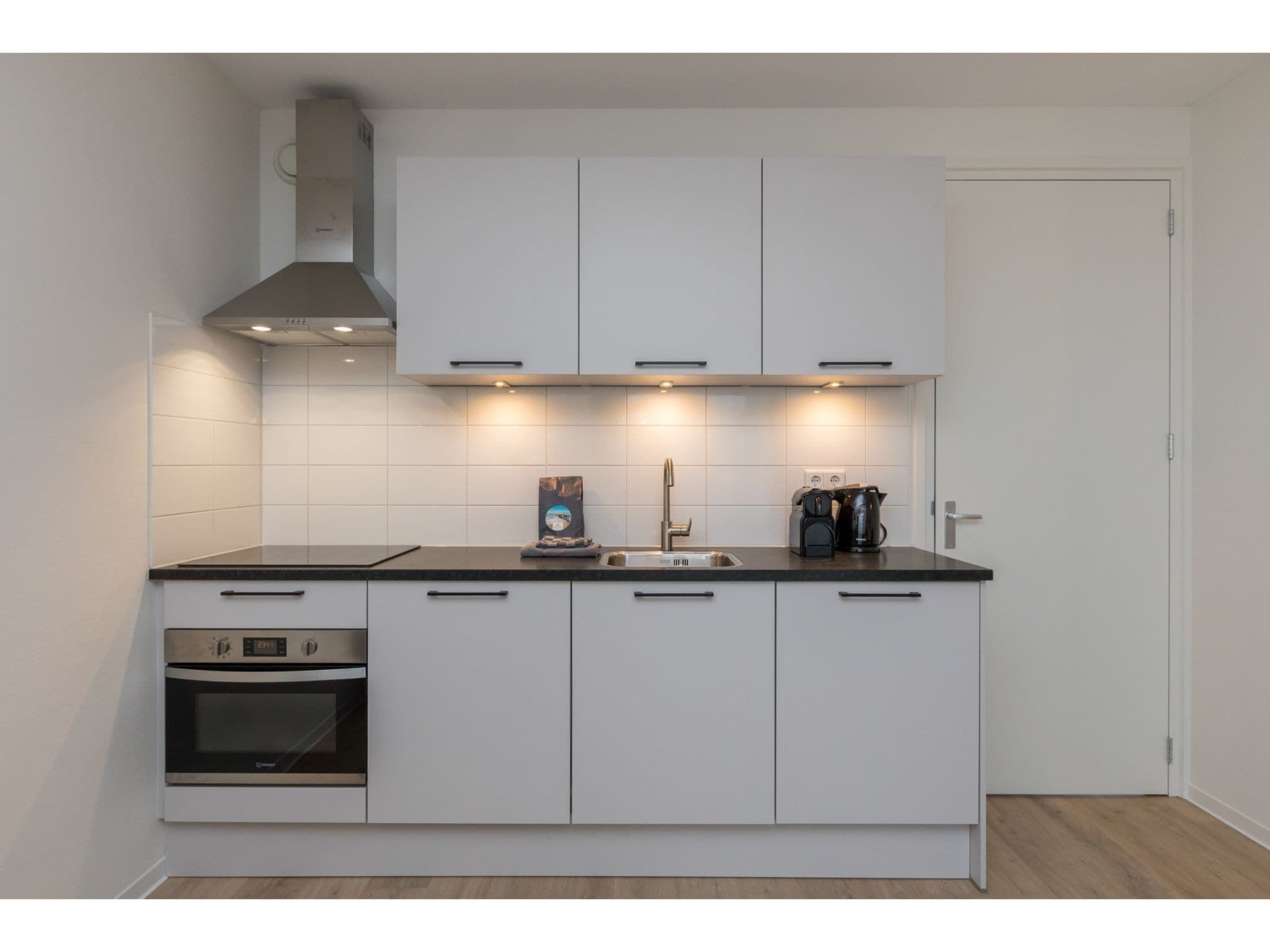 De keuken van Aparthotel Zoutelande - Luxe 3-persoons appartement in Zoutelande