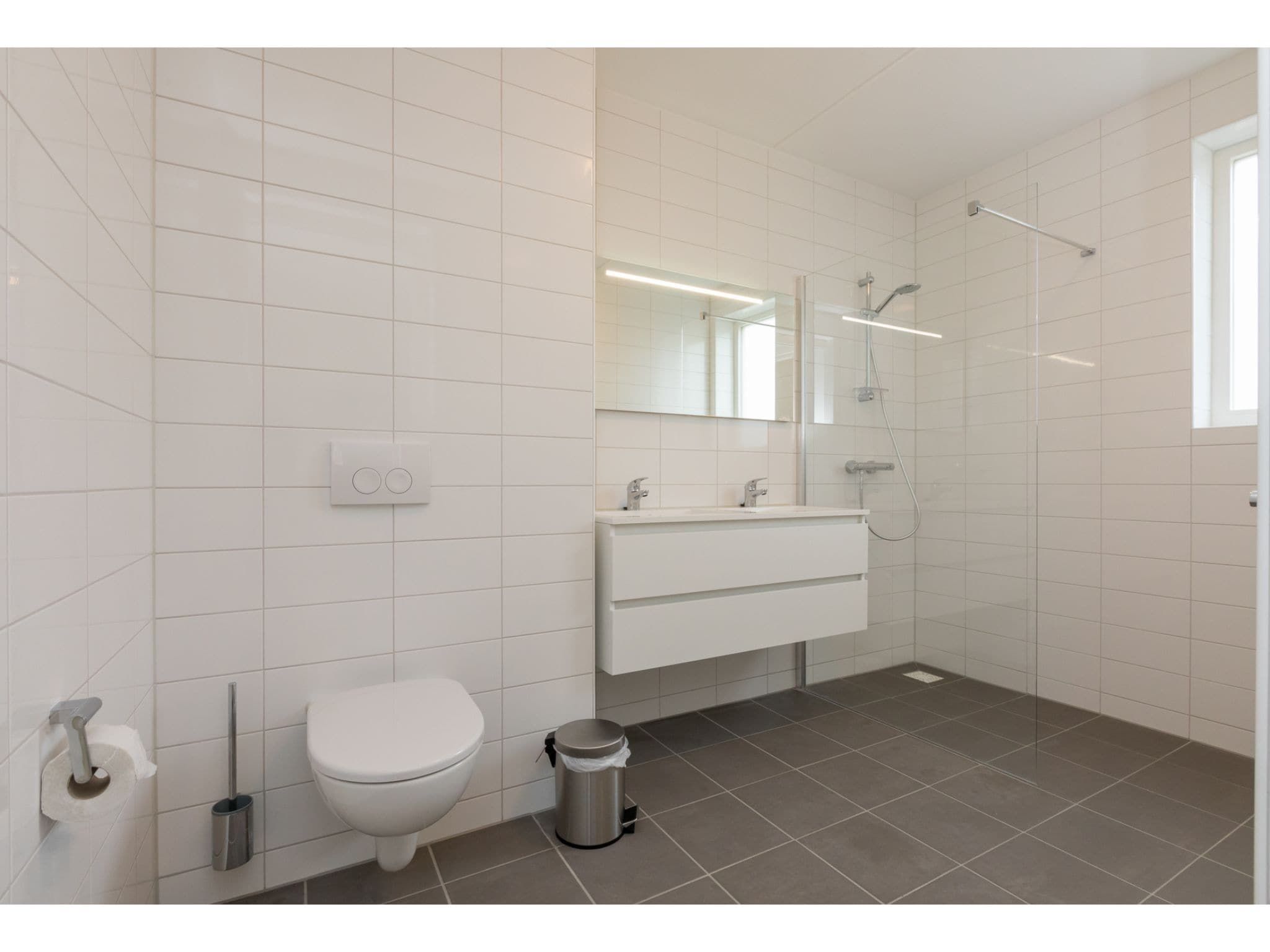 De badkamer van Aparthotel Zoutelande - Luxe 3-persoons appartement in Zoutelande