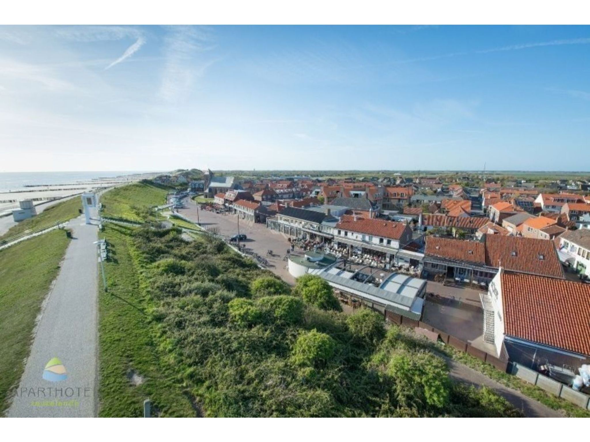 De buitenkant van Aparthotel Zoutelande - Luxe 3-persoons appartement in Zoutelande