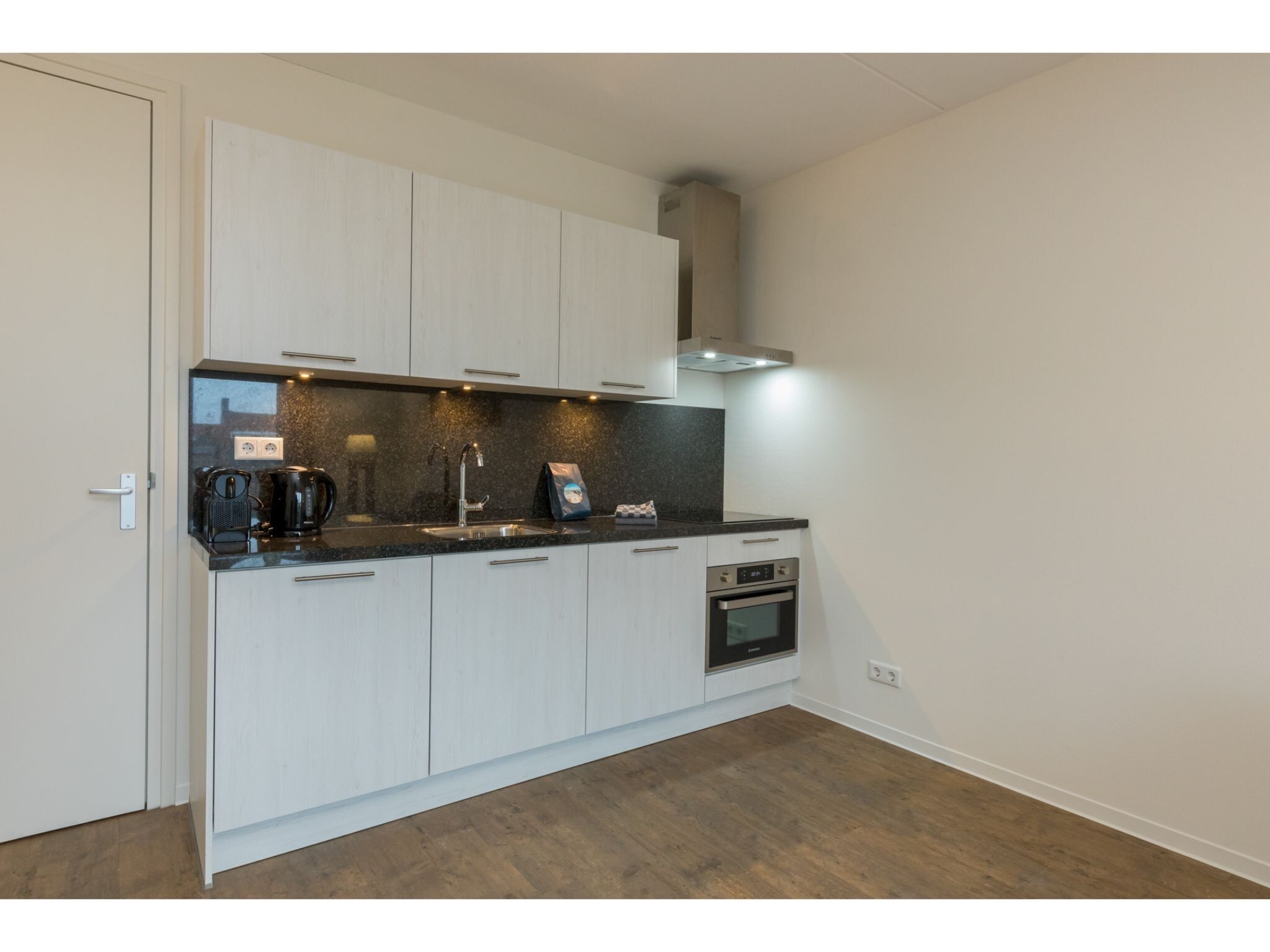 De keuken van Aparthotel Zoutelande - Luxe 2-persoons comfort appartement in Zoutelande
