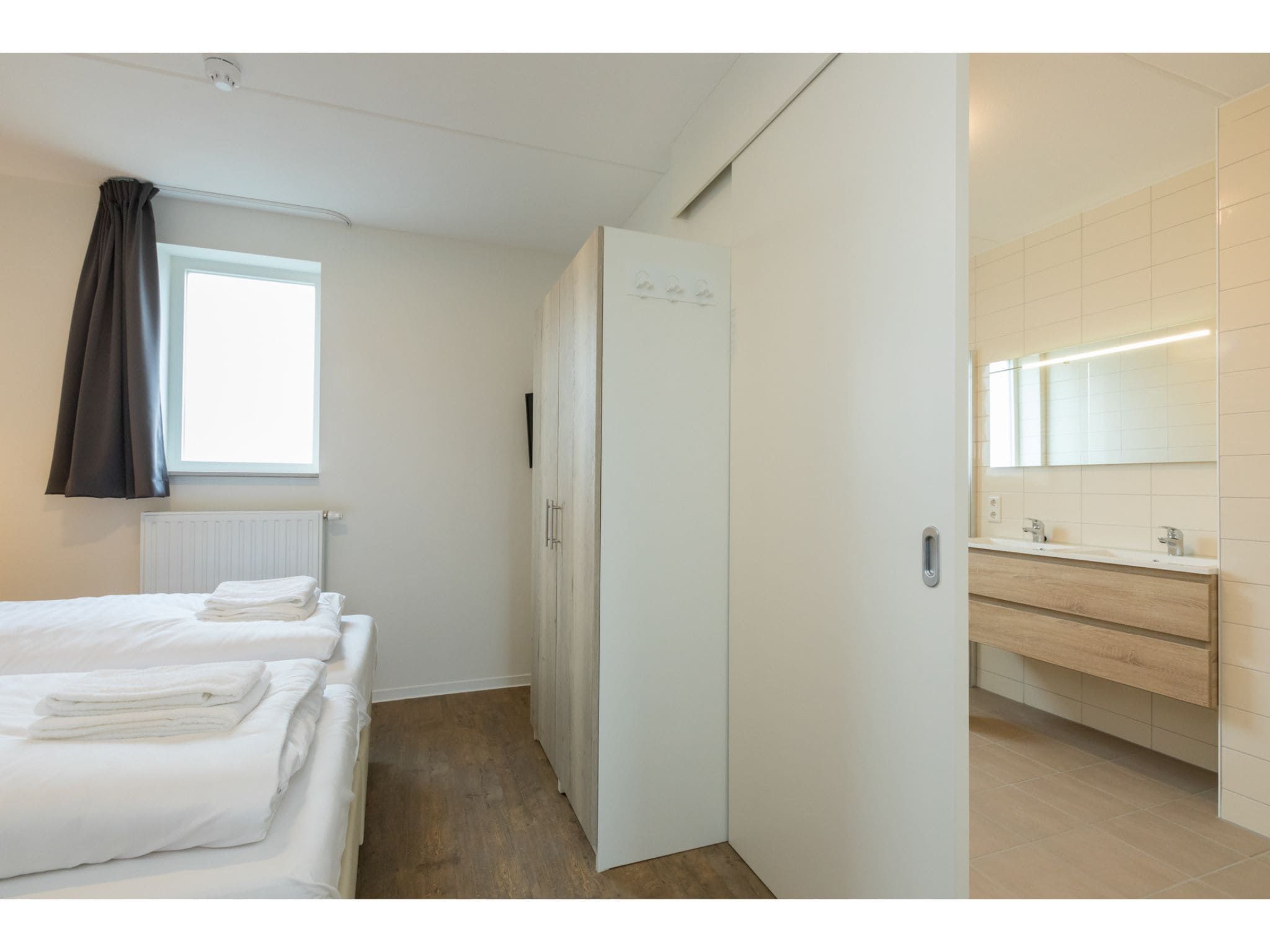 Een slaapkamer van Aparthotel Zoutelande - Luxe 2-persoons comfort appartement in Zoutelande