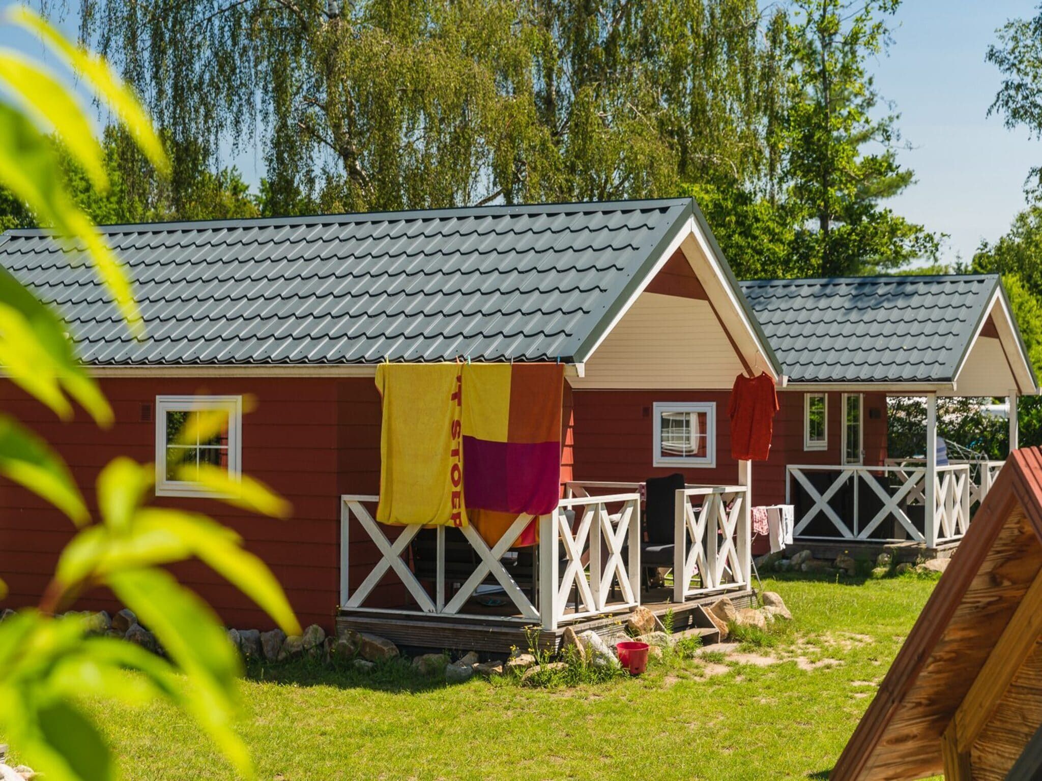 De buitenkant van Vakantiepark Mölke 24 in Zuna