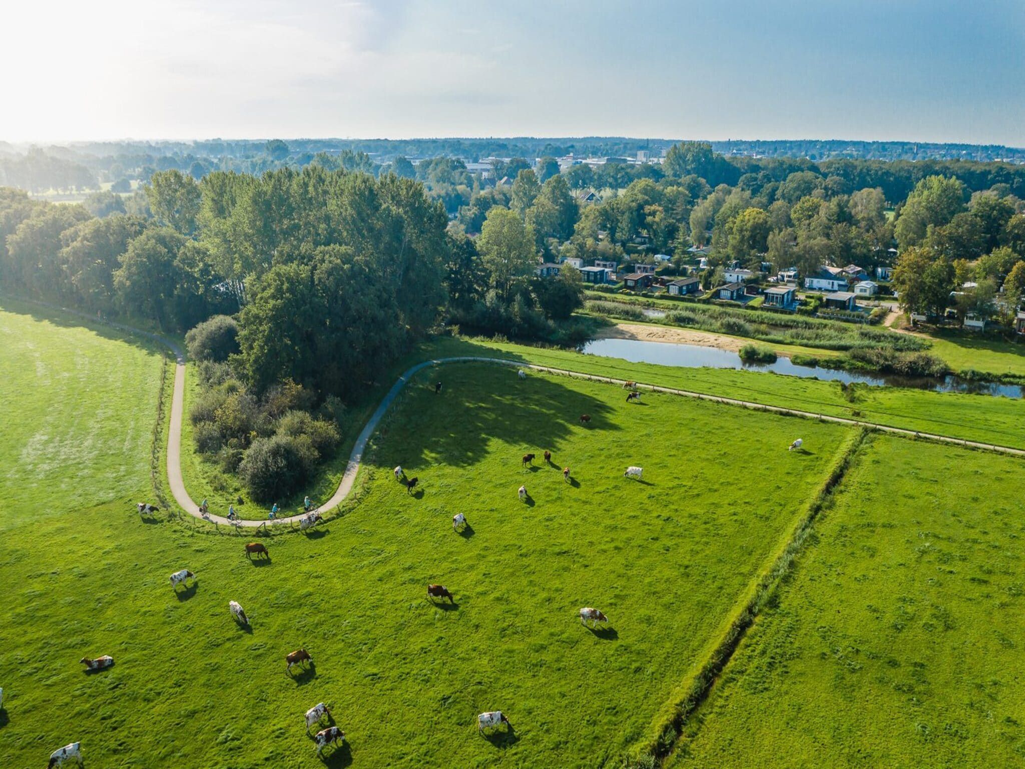De omgeving van Vakantiepark Mölke 25 in Zuna