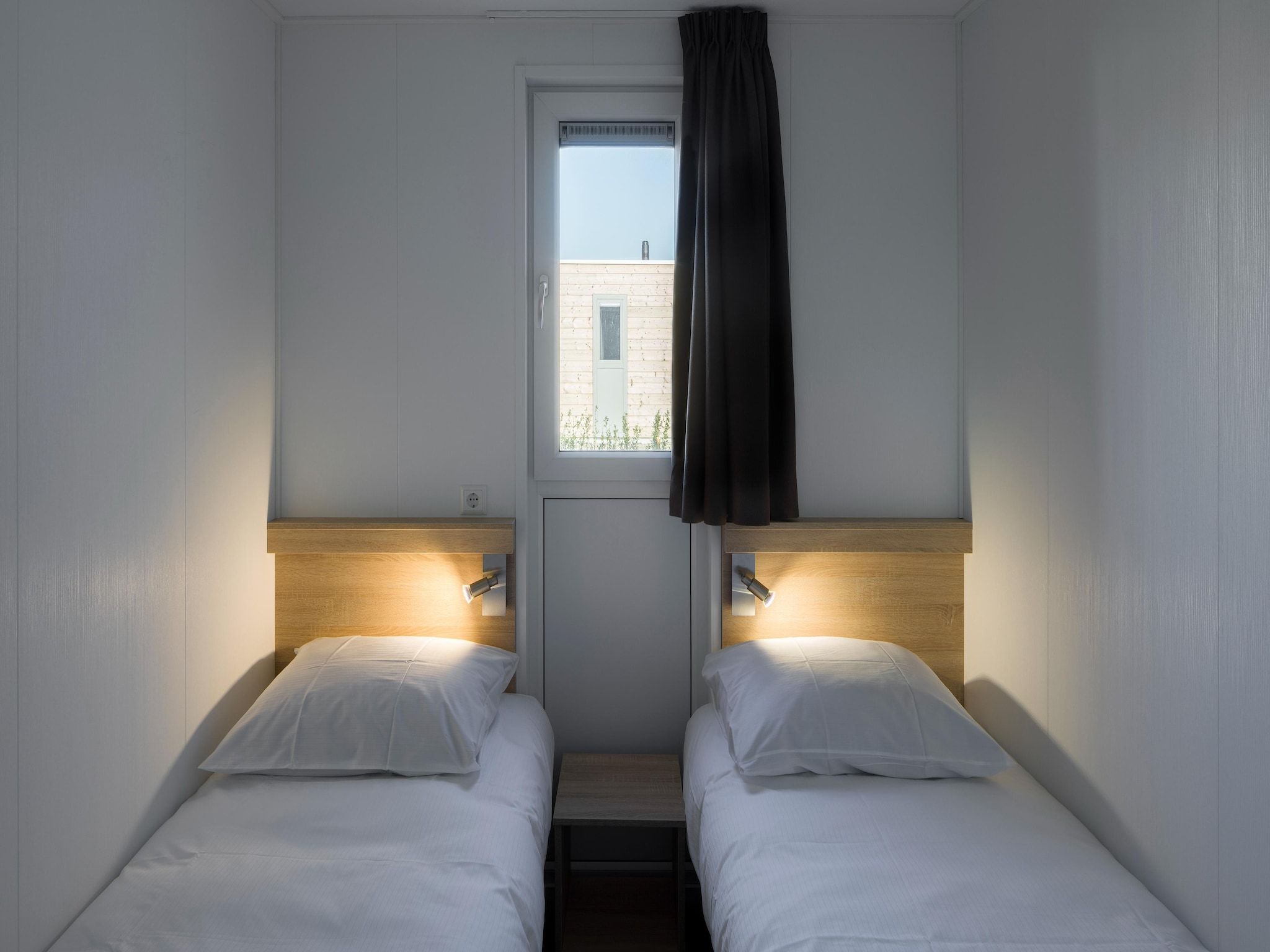 Een slaapkamer van Beach Resort Nieuwvliet-Bad 13 in Nieuwvliet-Bad