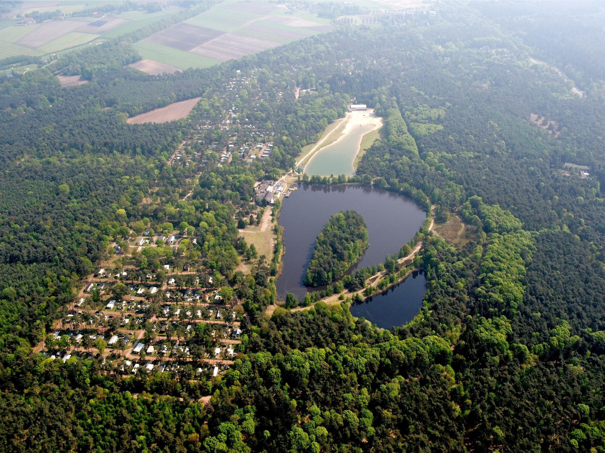 De buitenkant van Bospark 't Wolfsven 9 in Mierlo