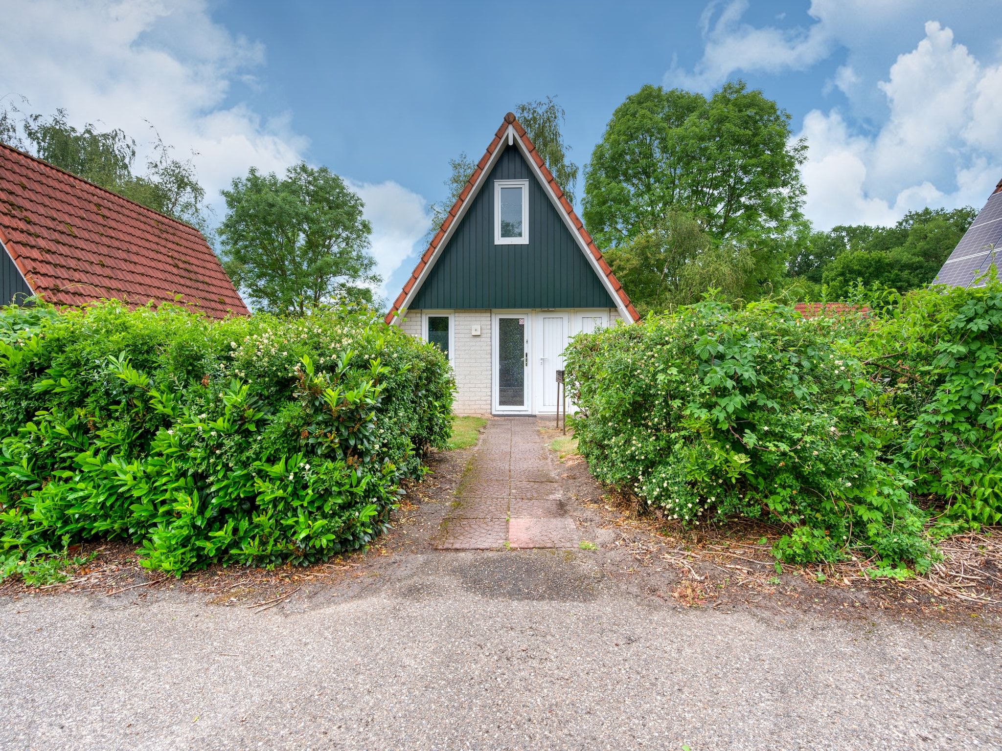 De buitenkant van Boslaan 1 in Gramsbergen