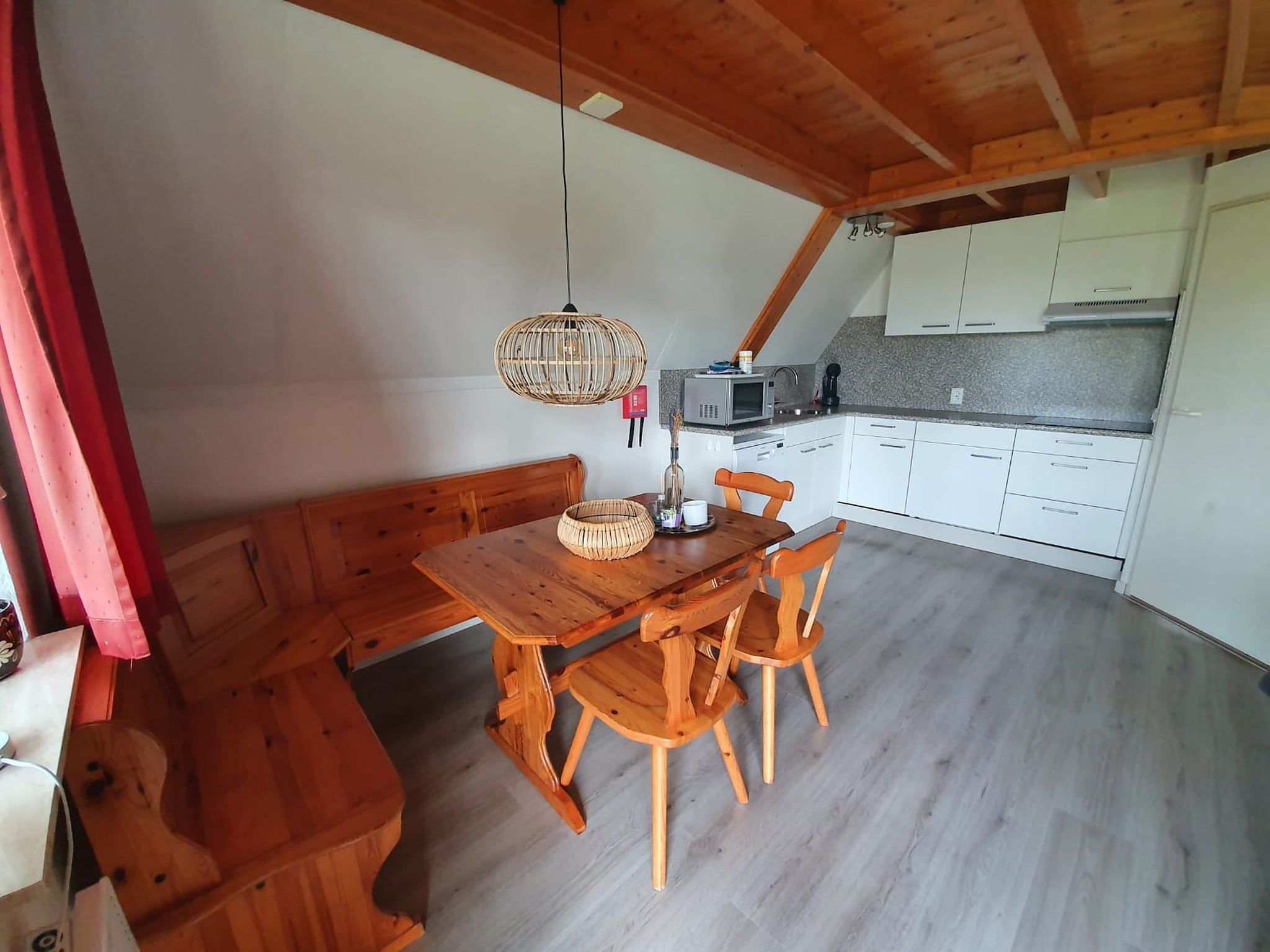 De keuken van Boslaan 1 in Gramsbergen