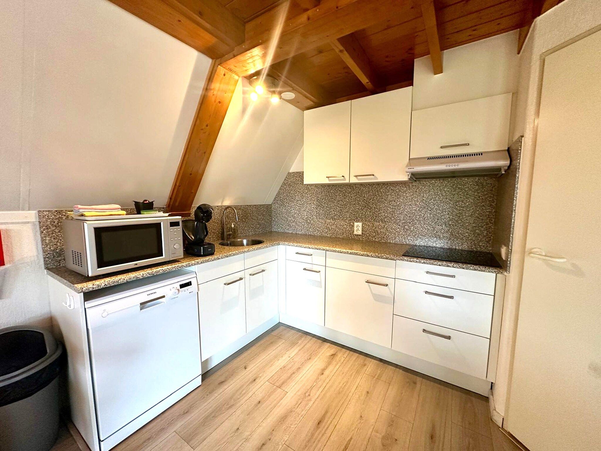 De keuken van Boslaan 1 in Gramsbergen