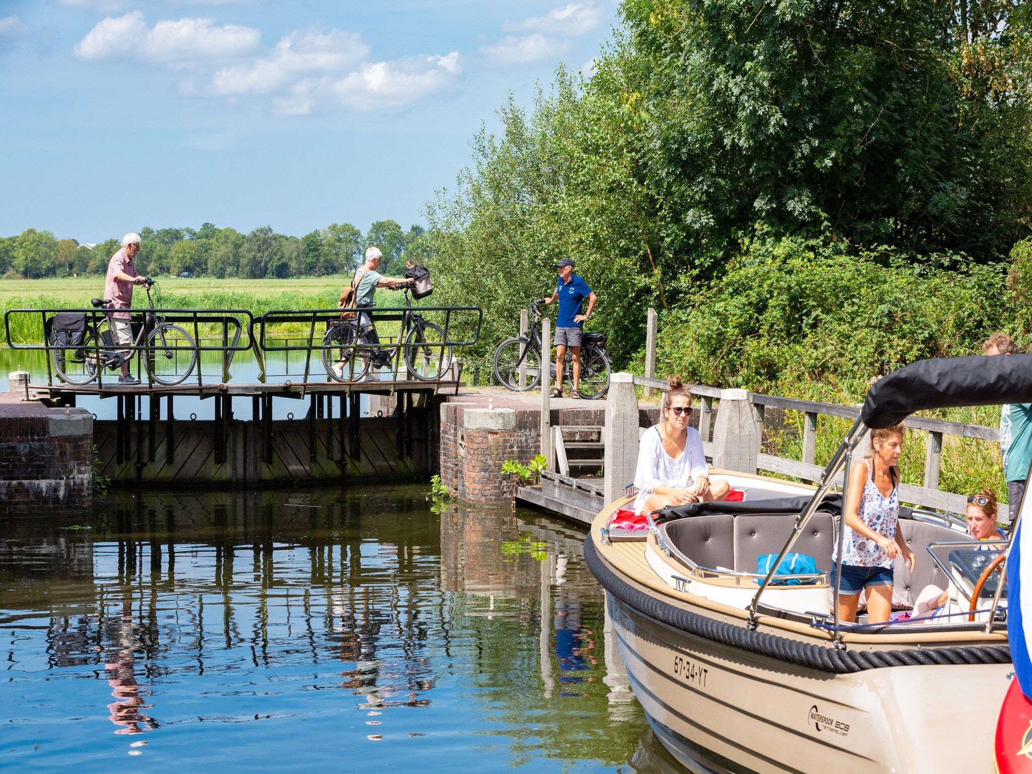 De omgeving van Waterpark Langelille 2 in Langelille