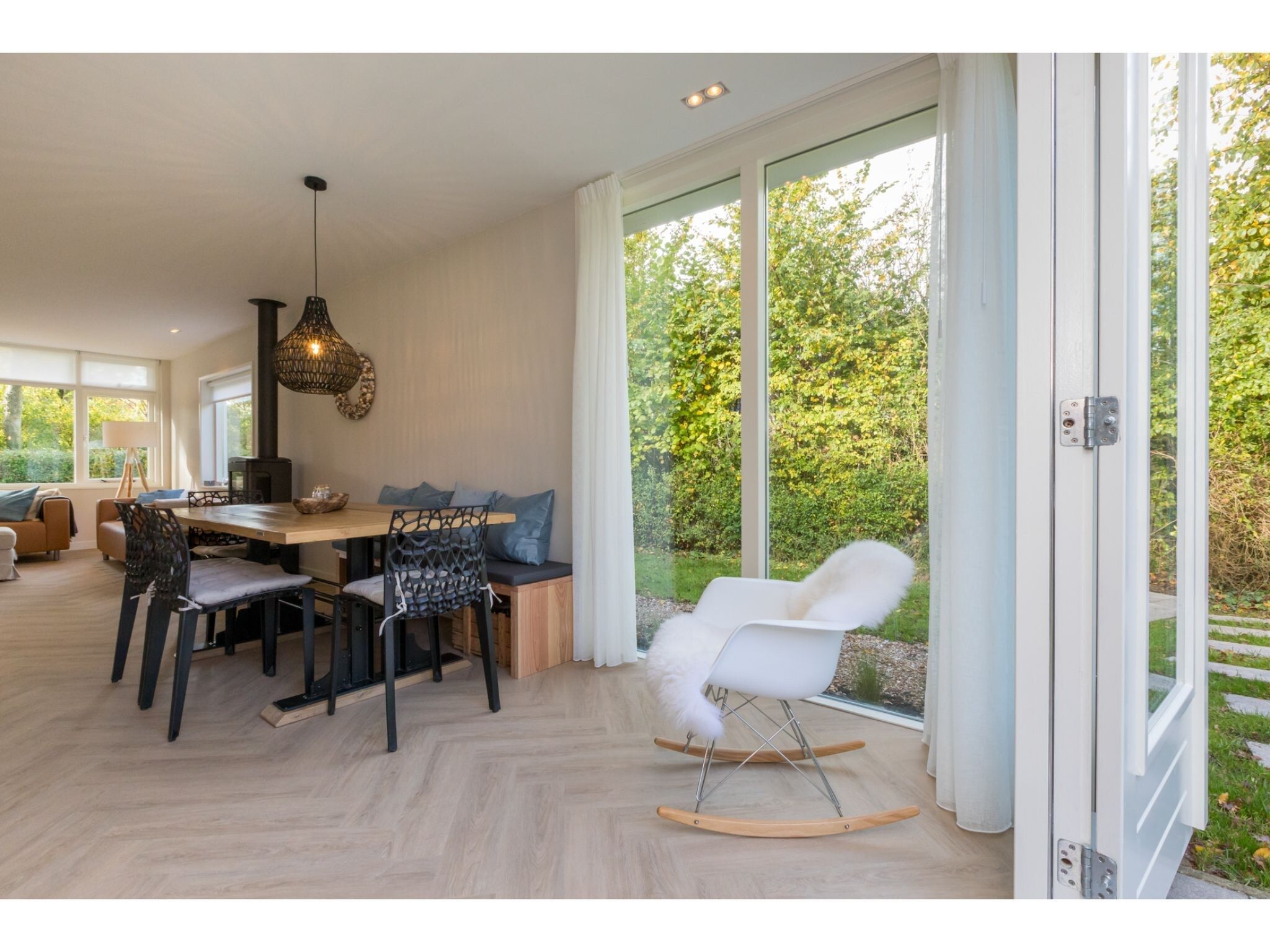 De woonkamer van Oosterpark 76 - Oostkapelle in Oostkapelle