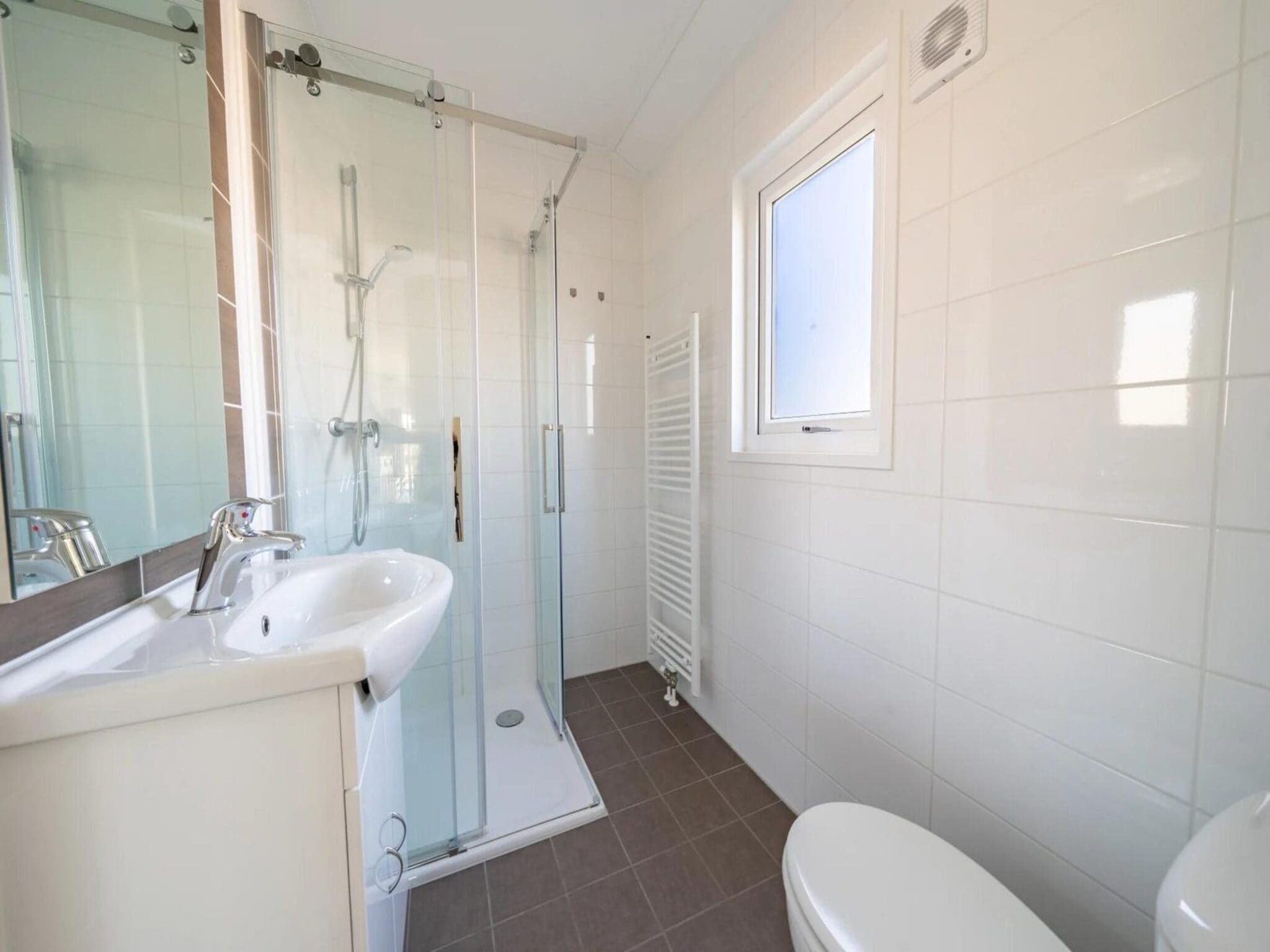 De badkamer van Velthorst 6 in Kaatsheuvel