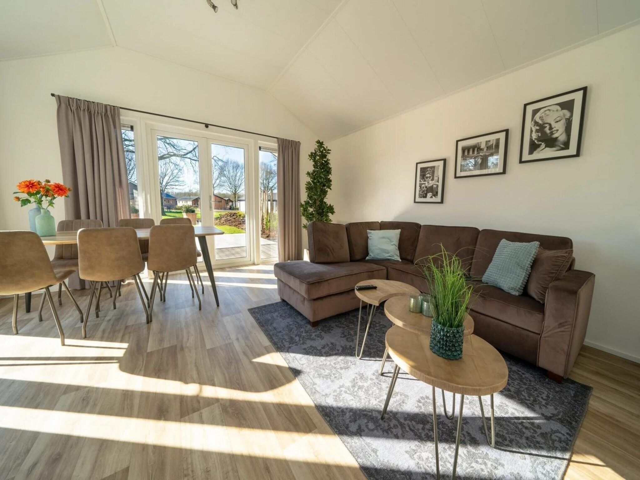 De woonkamer van Velthorst 6 in Kaatsheuvel