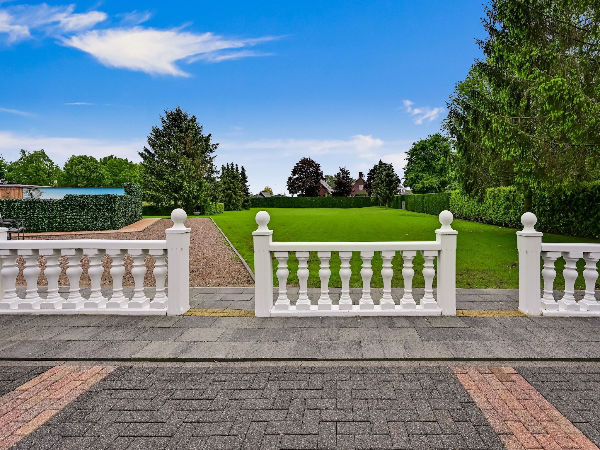 De tuin van Villa Didam in Didam