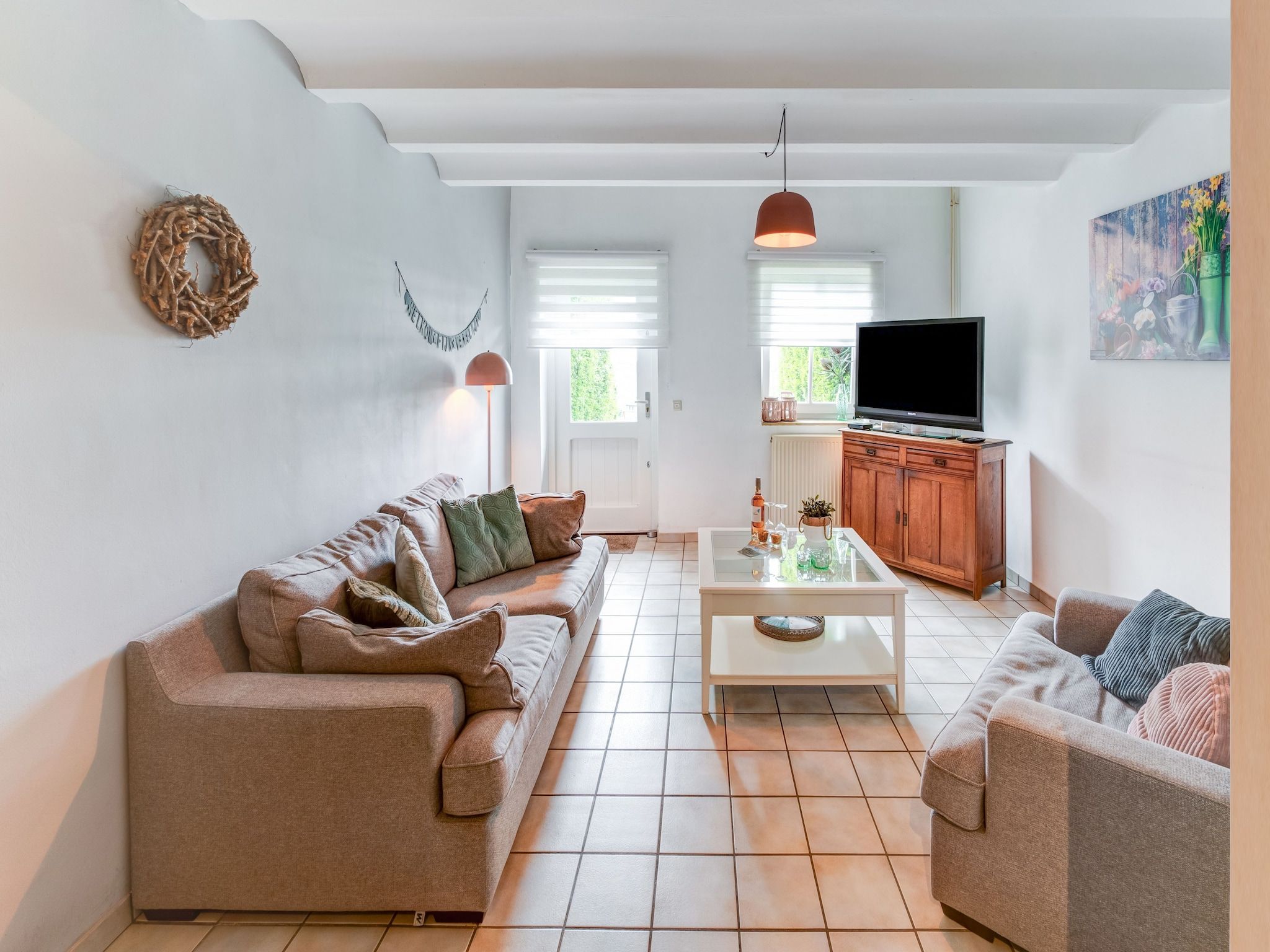 De woonkamer van Valleyview Cottages - NR14 in Voerendaal