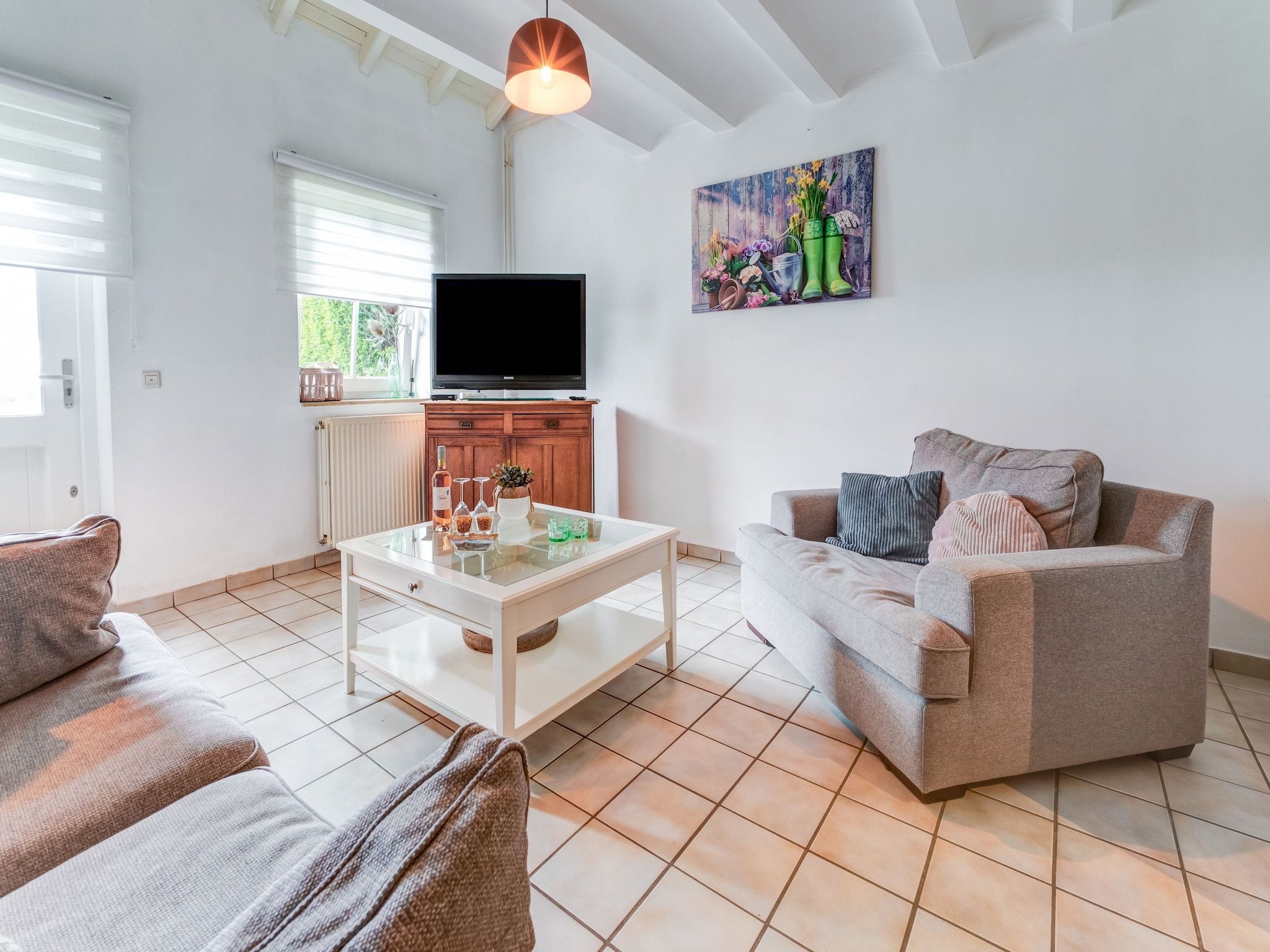 De woonkamer van Valleyview Cottages - NR14 in Voerendaal