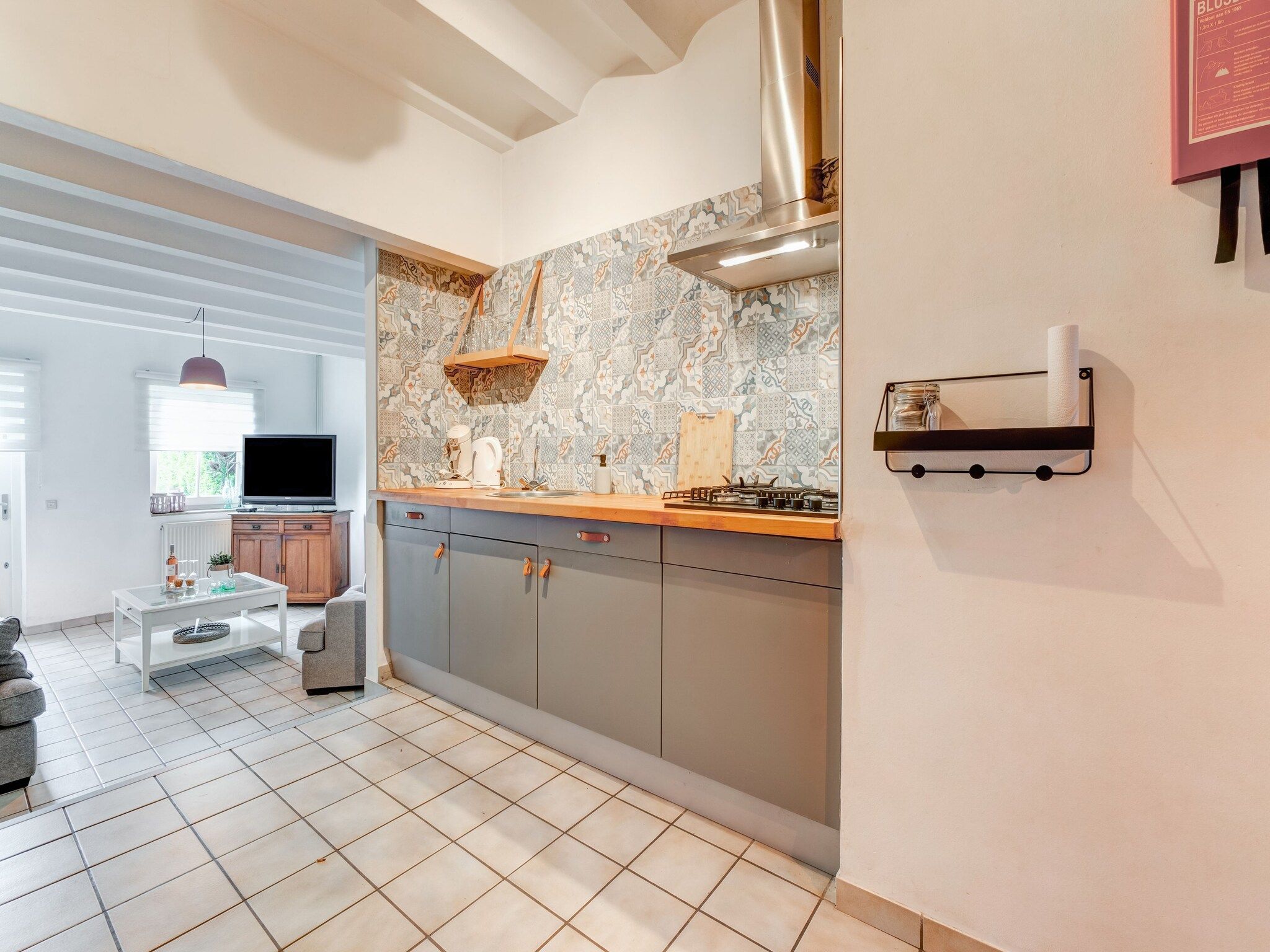 De keuken van Valleyview Cottages - NR14 in Voerendaal