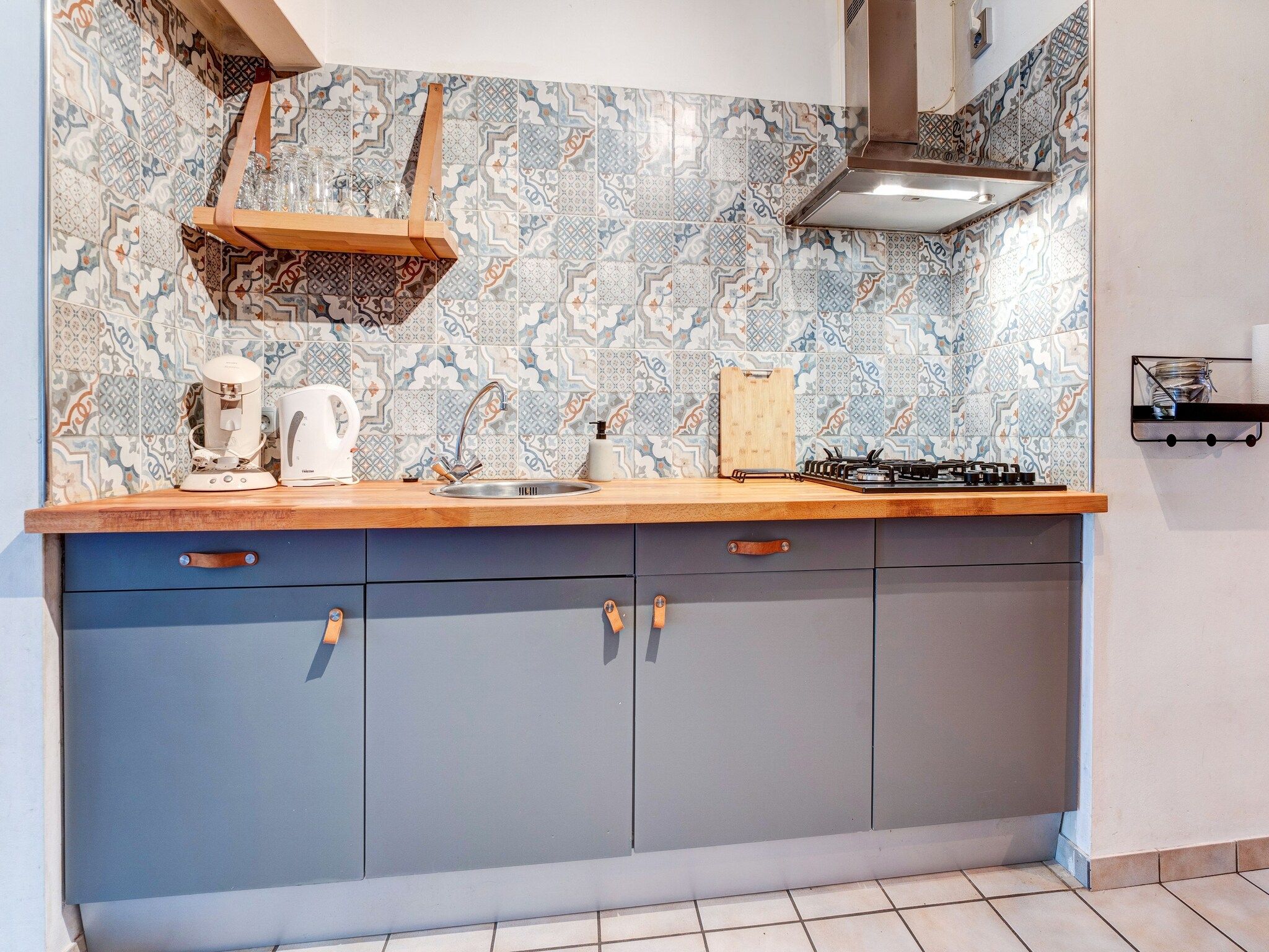 De keuken van Valleyview Cottages - NR14 in Voerendaal