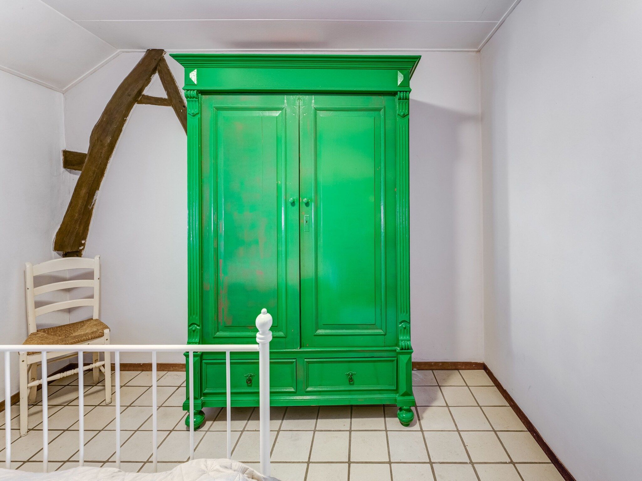 Een slaapkamer van Valleyview Cottages - NR14 in Voerendaal