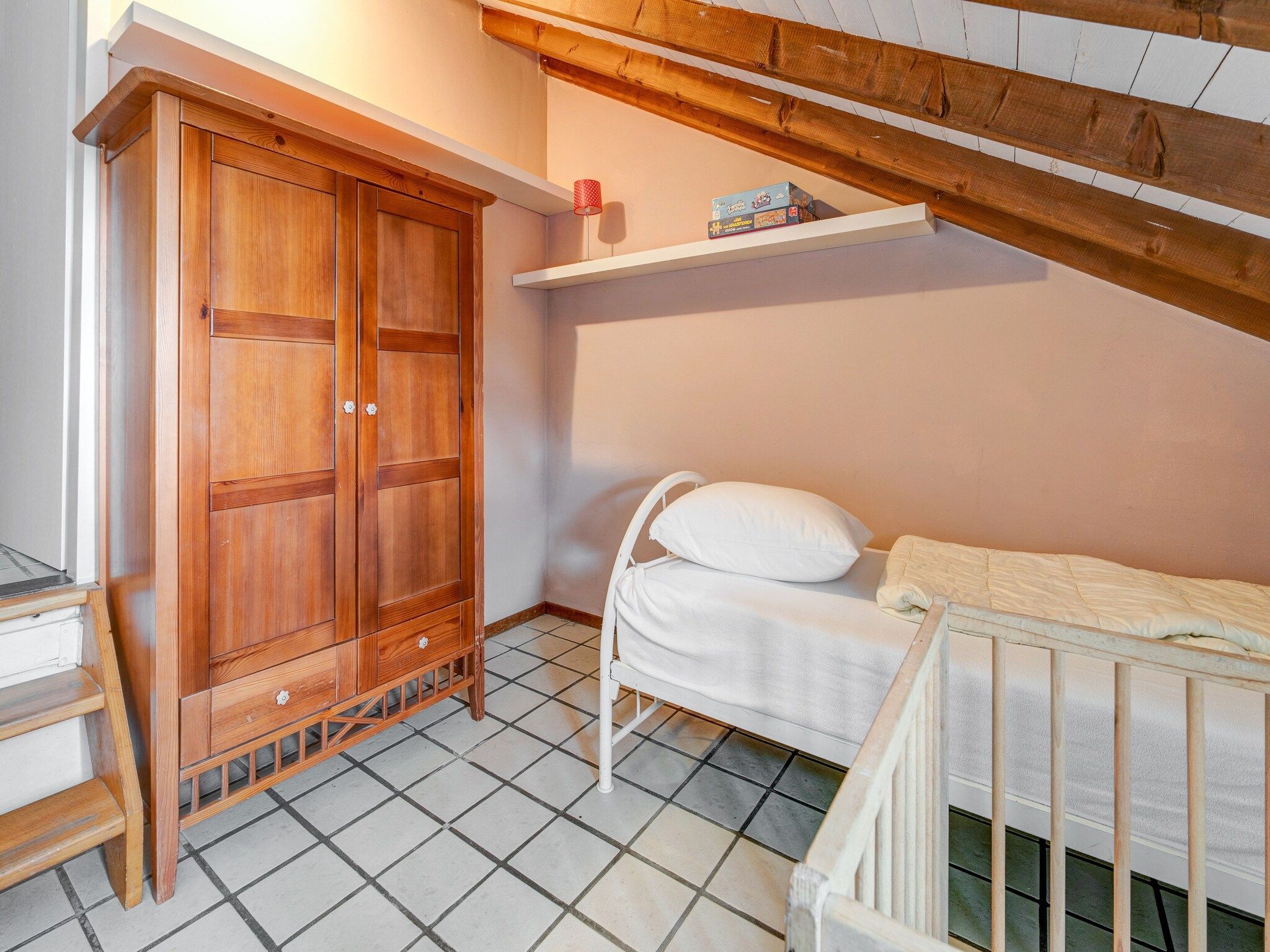 Een slaapkamer van Valleyview Cottages - NR14 in Voerendaal