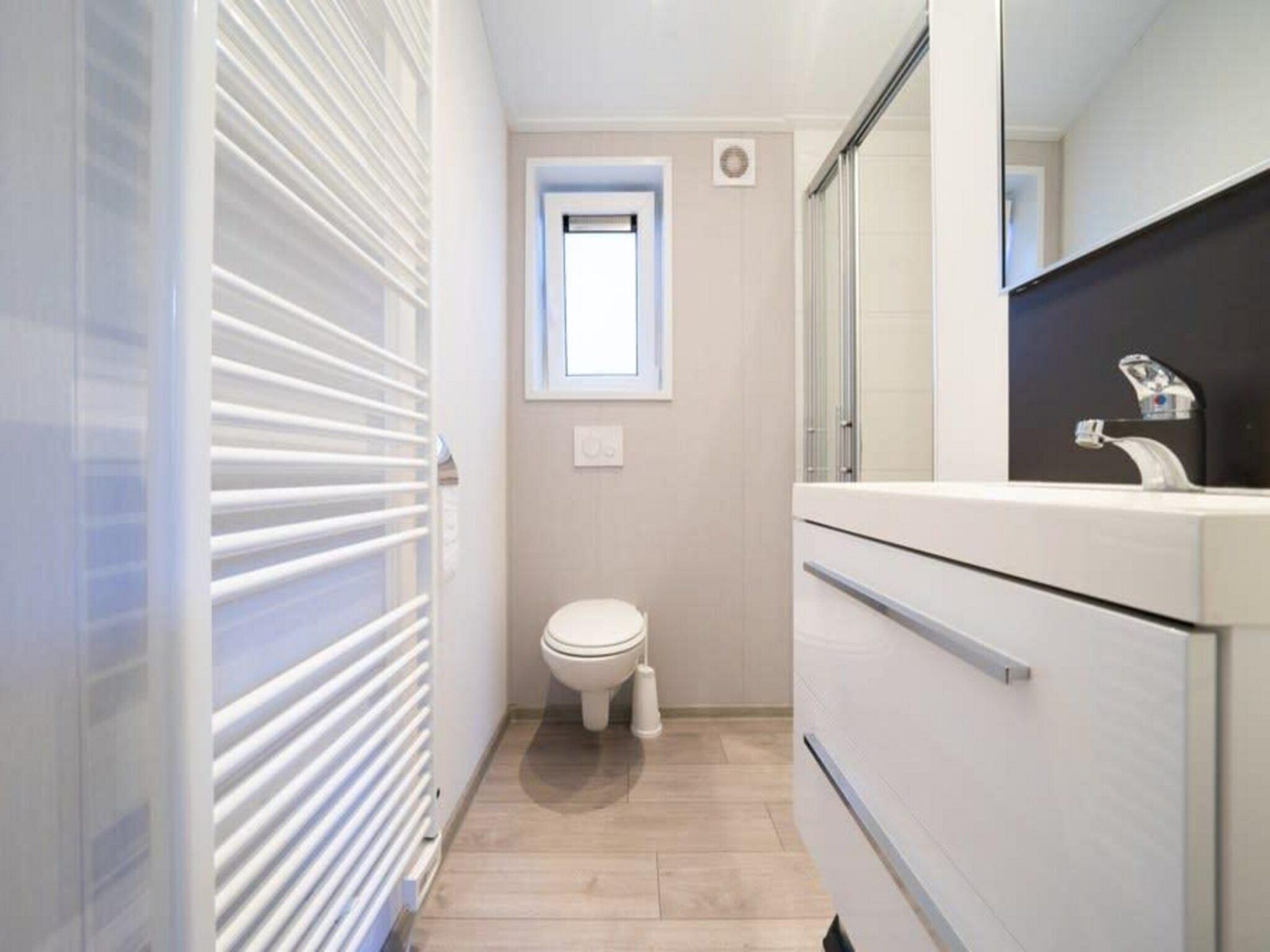 De badkamer van Berkel 4 in Otterlo