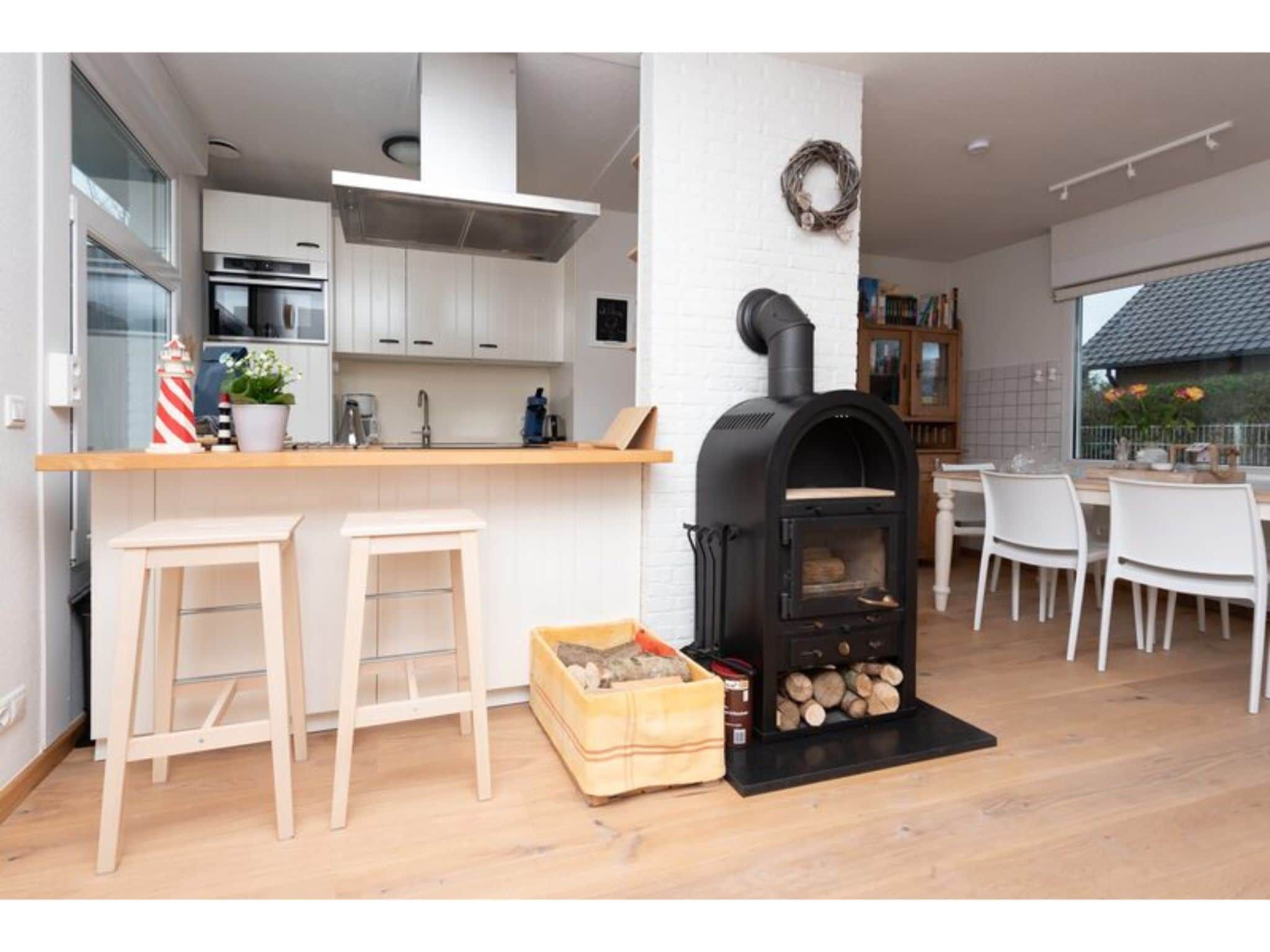De woonkamer van Horizon 3 in Renesse