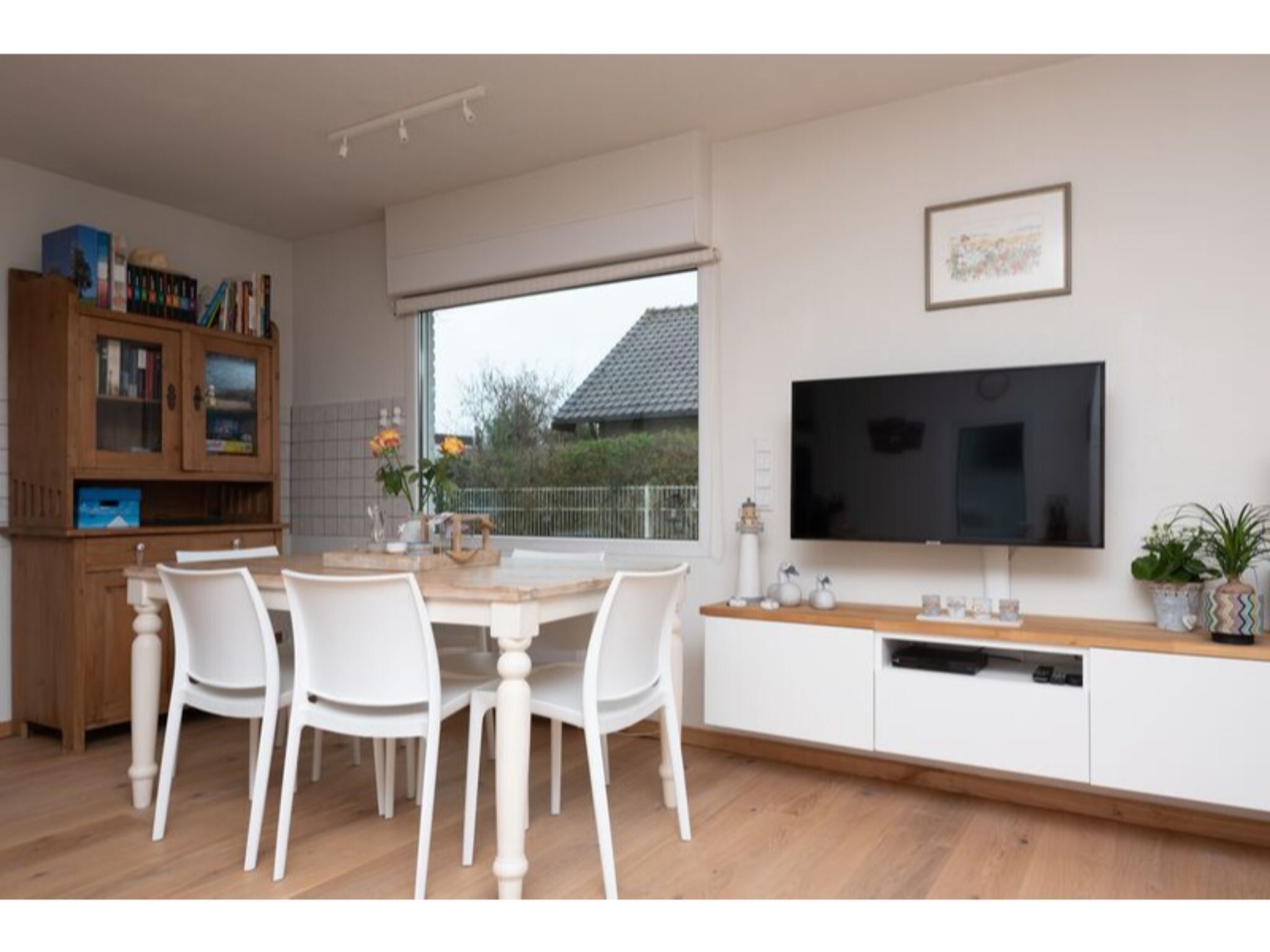 De woonkamer van Horizon 3 in Renesse
