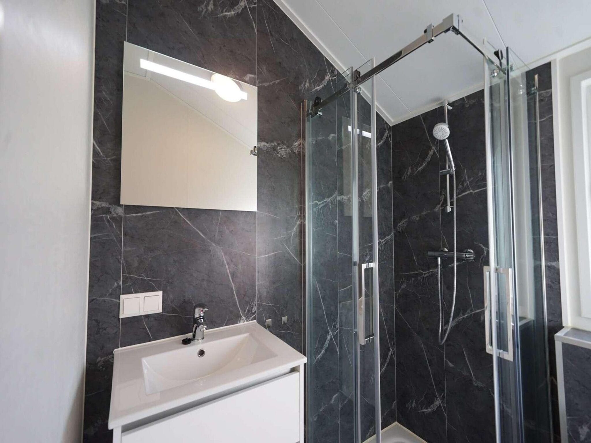 De badkamer van Hackfort 6 in Kaatsheuvel