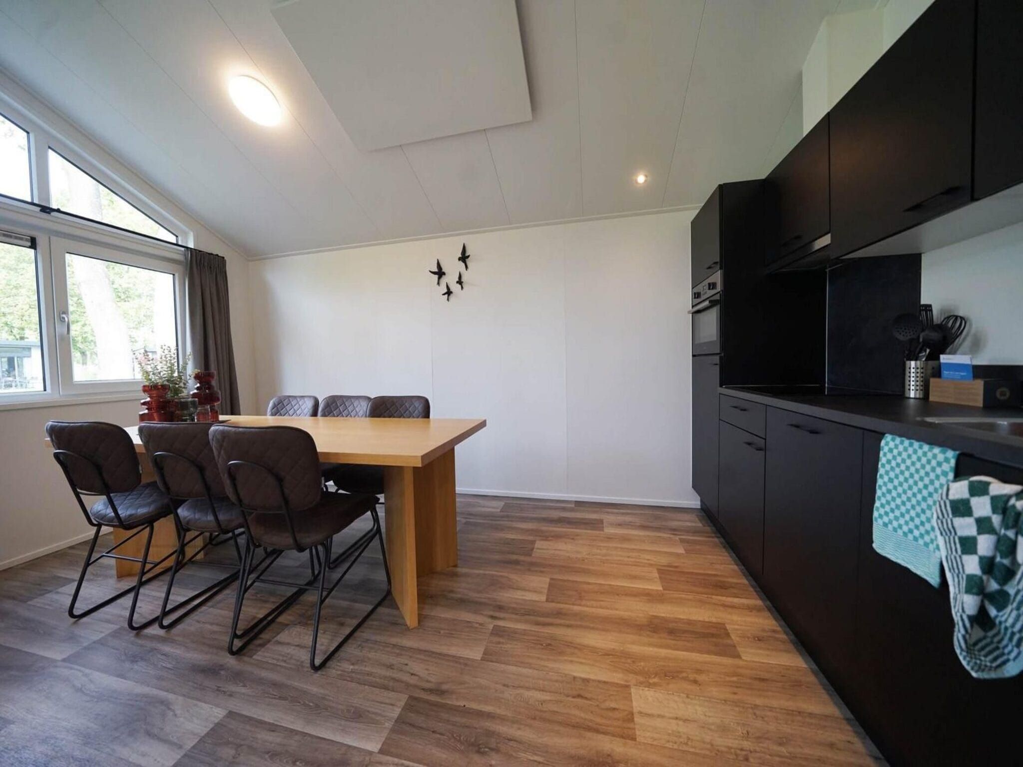 De eetkamer van Hackfort 6 in Kaatsheuvel