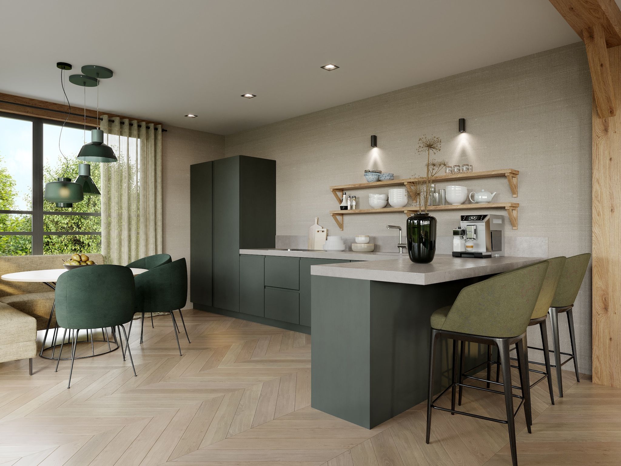 De keuken van Buytenveldt H3 in De Cocksdorp Texel