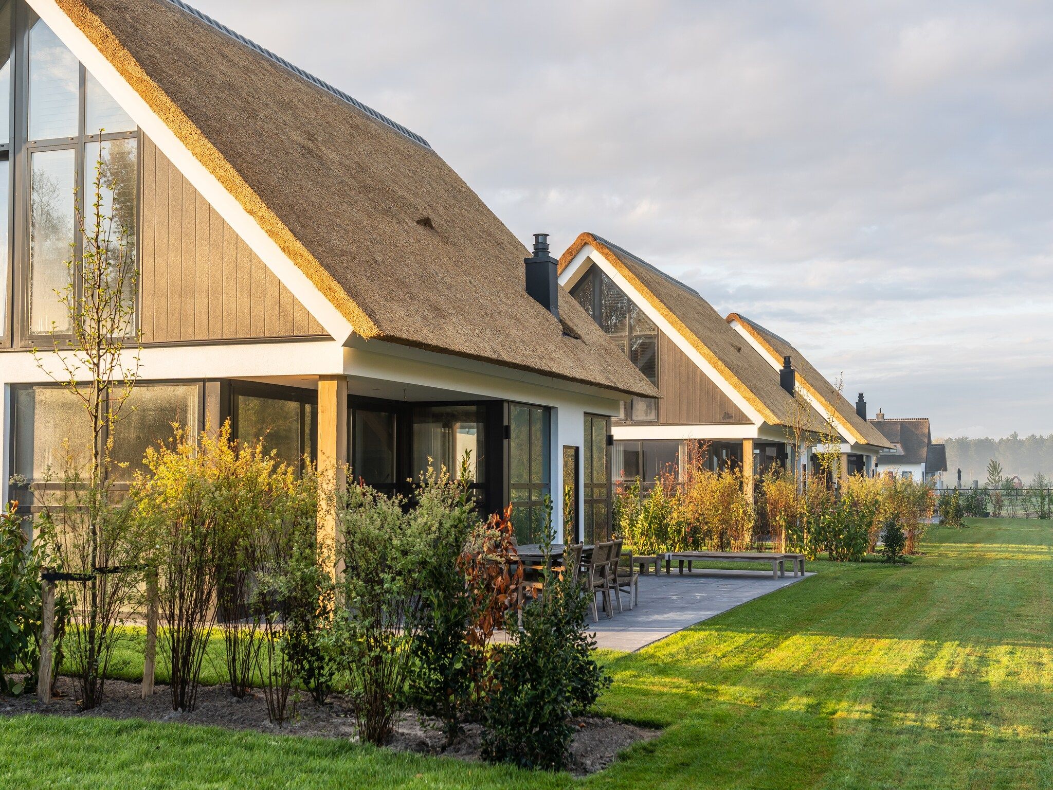 De buitenkant van Buytenveldt H6 in De Cocksdorp Texel